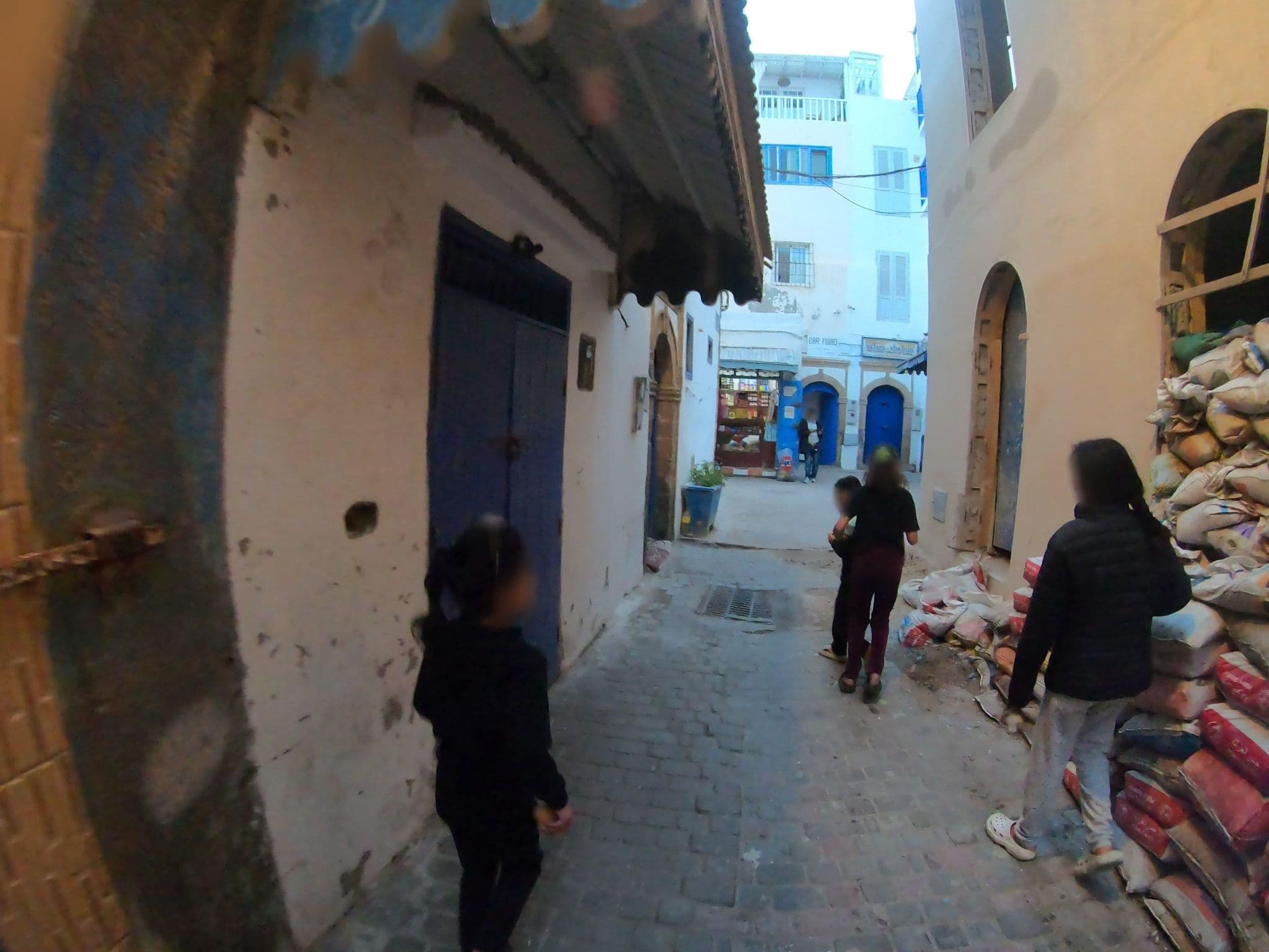 Street view near Riad Baladin, Essaouira