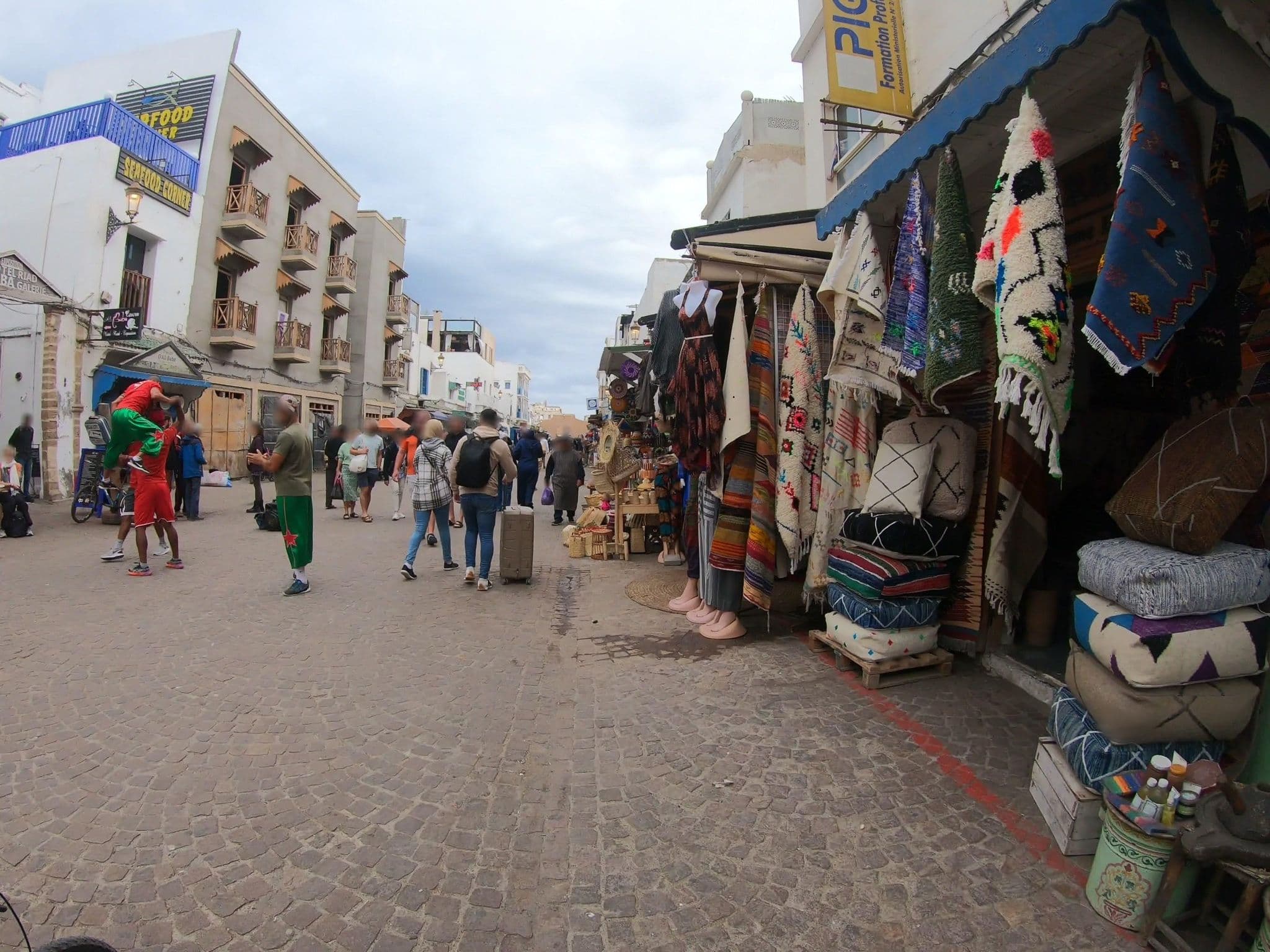 Street view near Ali Baba, Essaouira
