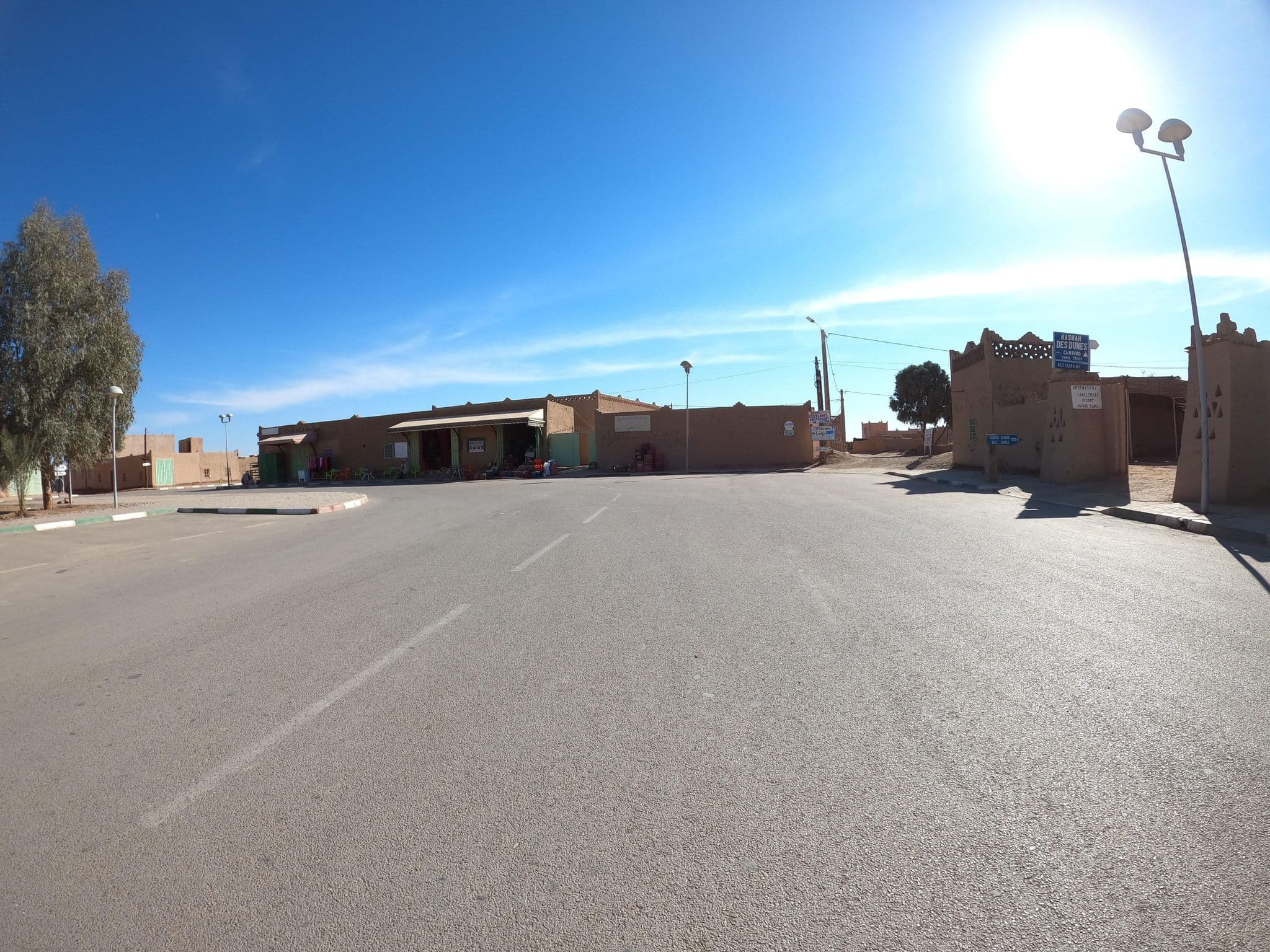 Street view near Auberge Kasbah des dunes, Moulay Ali Cherif
