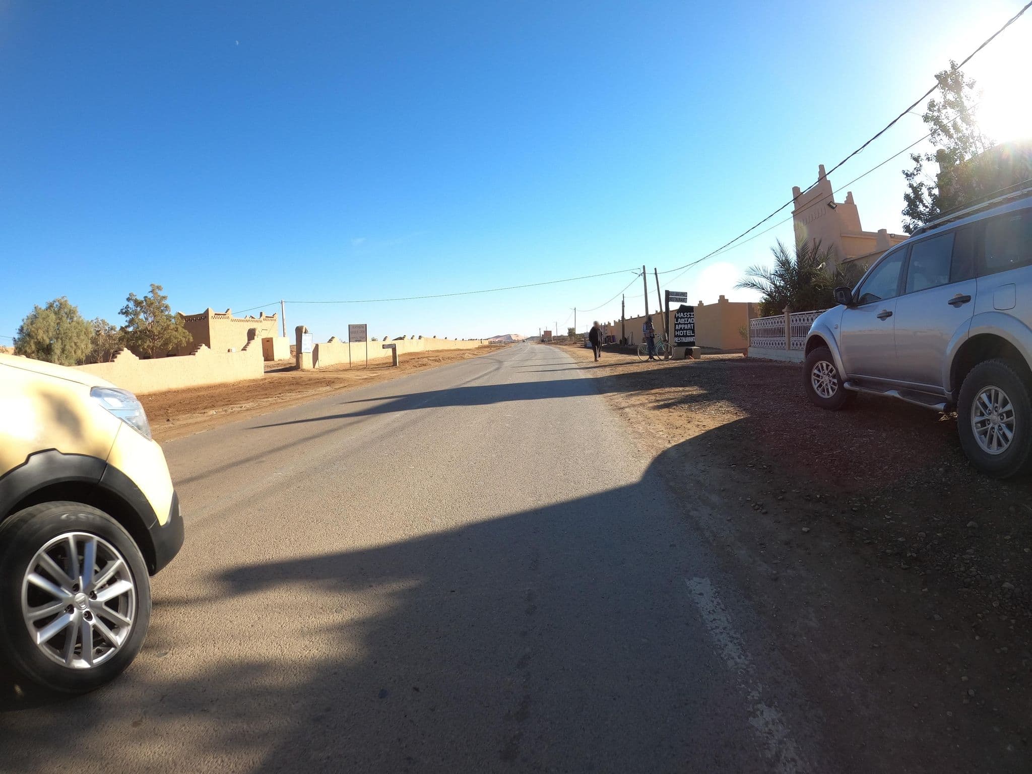 Street view near Hotel chez Toupi, Moulay Ali Cherif