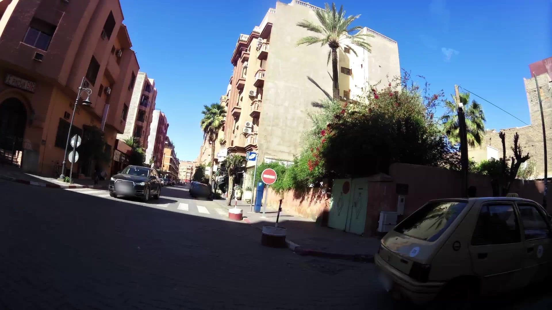 Street view near B&B Pascale, Marrakesh