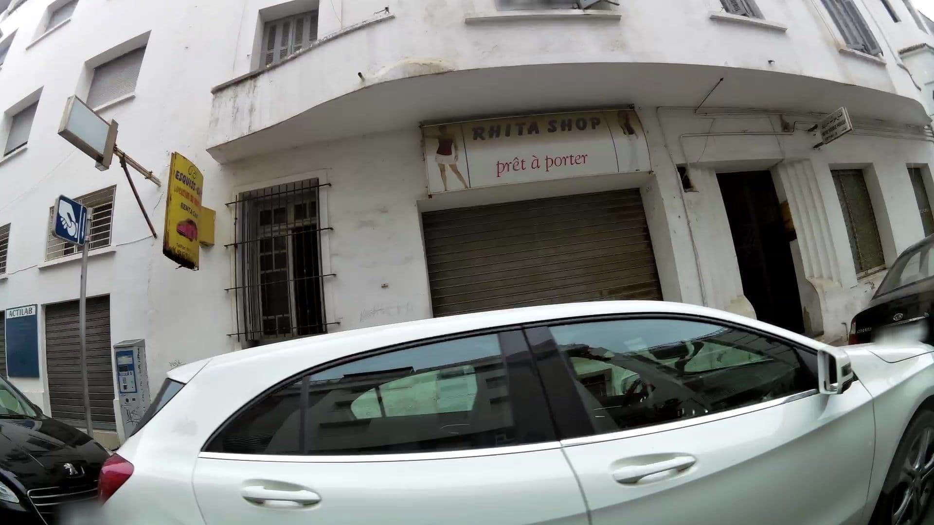 Street view near Hotel Parisien, Rabat — © kaartcam (CC BY-SA · Mapillary)