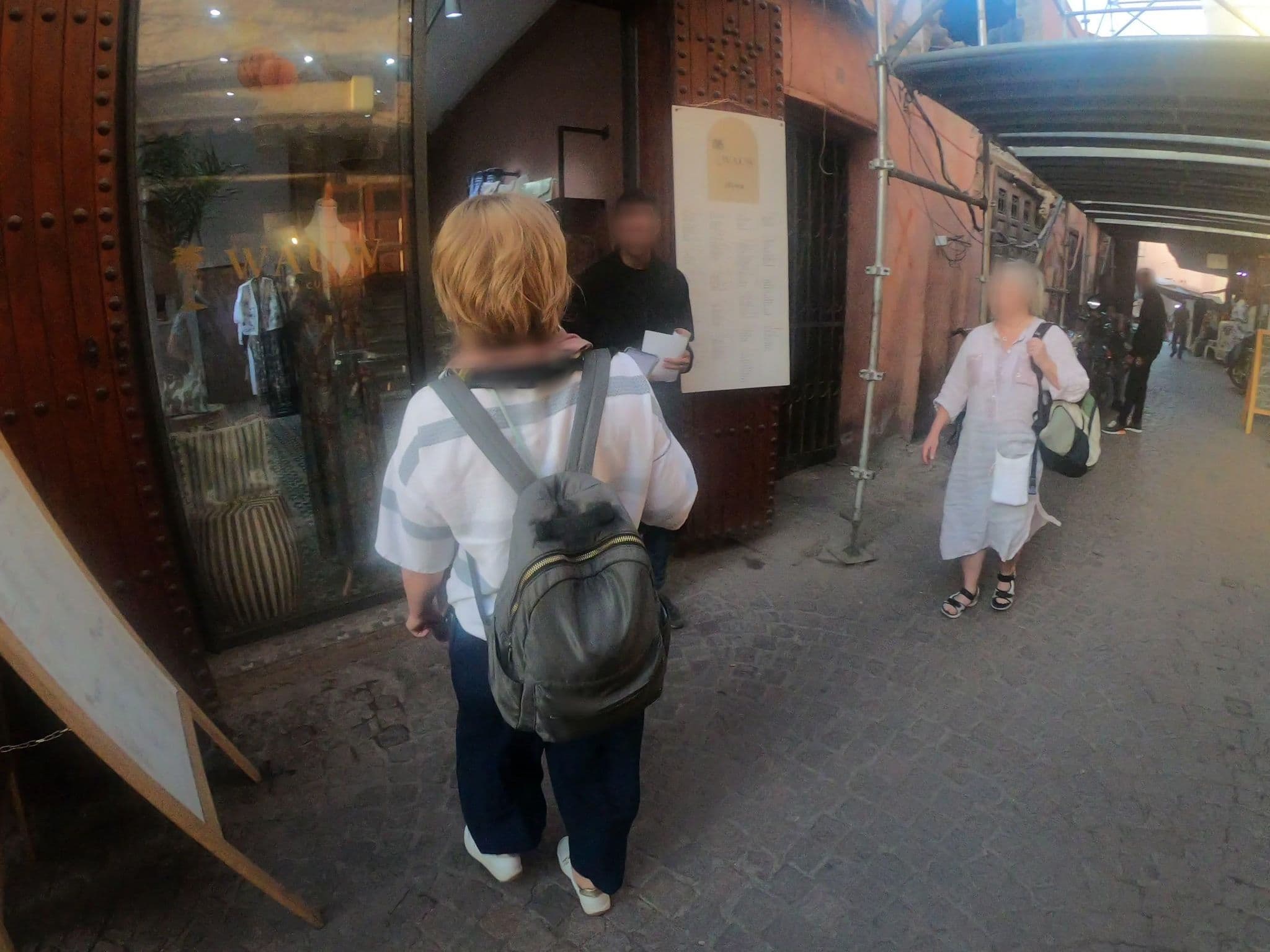 Street view near Riad Kenzo, Marrakesh
