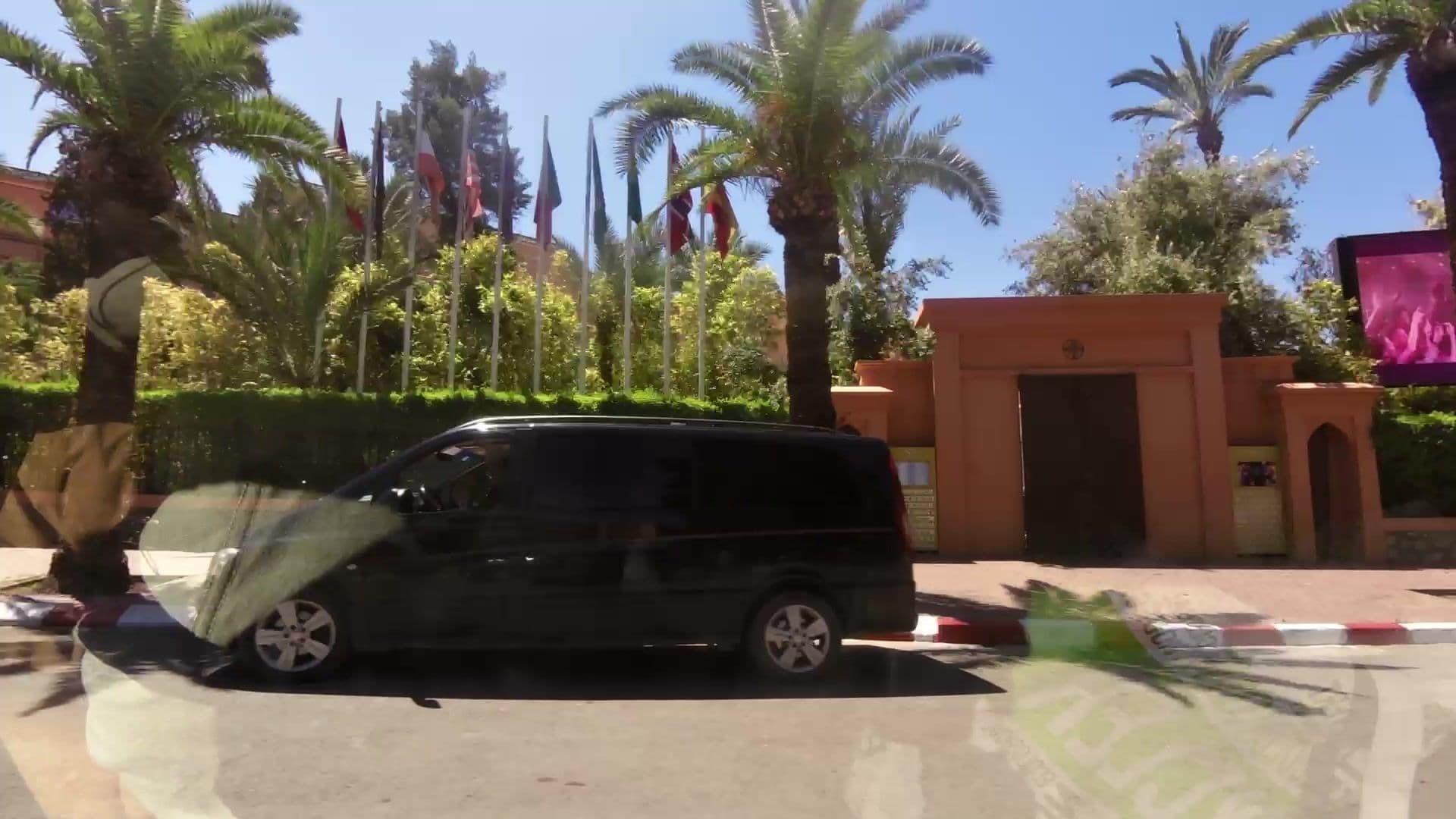 Street view near Hotel Sofitel, Marrakesh — © kaartcam (CC BY-SA · Mapillary)