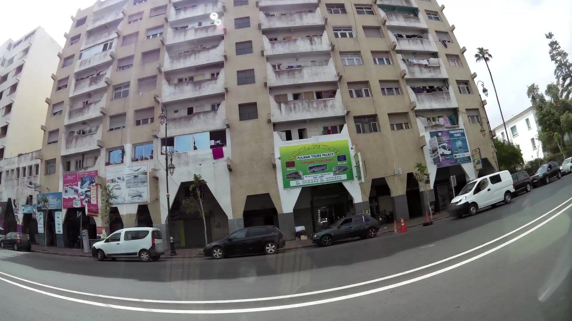Street view near Hotel Oscar, Rabat — © kaartcam (CC BY-SA · Mapillary)