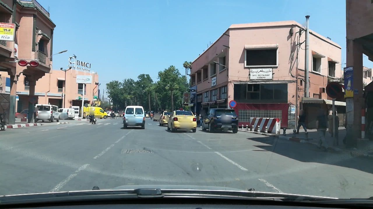 Street view near Riad Omar Hôtel, Marrakesh