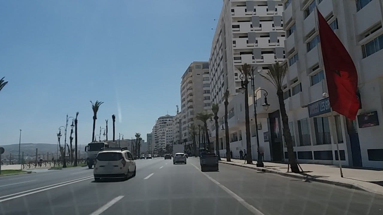 Street view near Hotel Sheherazade, Tangier — © tangermycity (CC BY-SA · Mapillary)