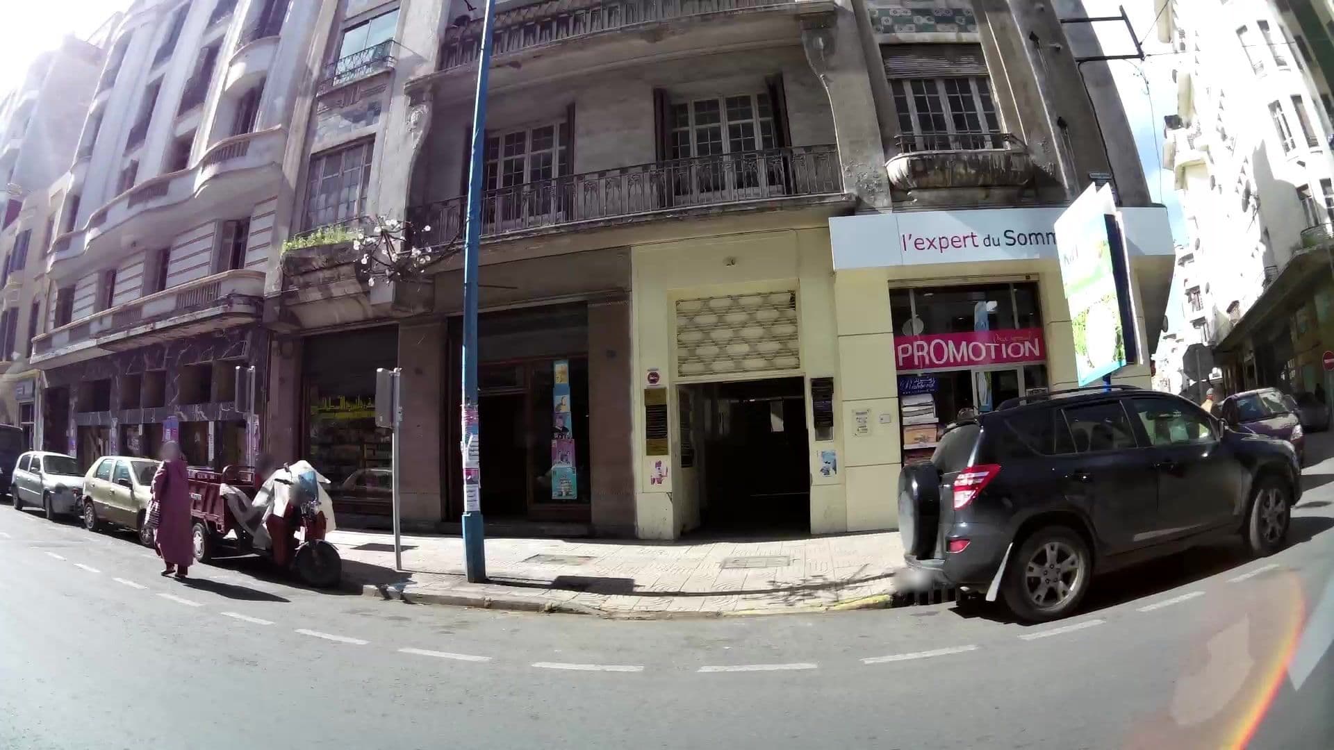 Street view near Hotel Champian, Casablanca — © kaartcam (CC BY-SA · Mapillary)