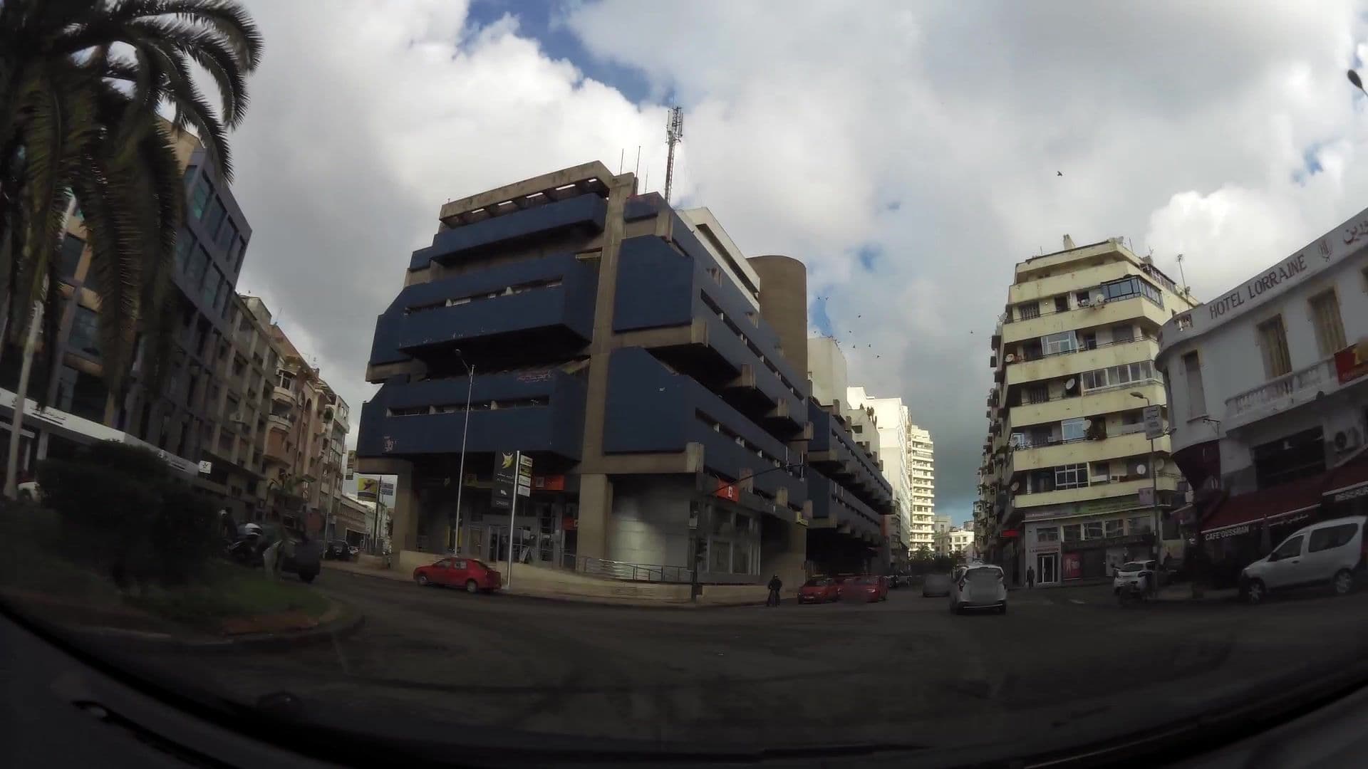 Street view near Hôtel Lorraine, Casablanca — © kaartcam (CC BY-SA · Mapillary)