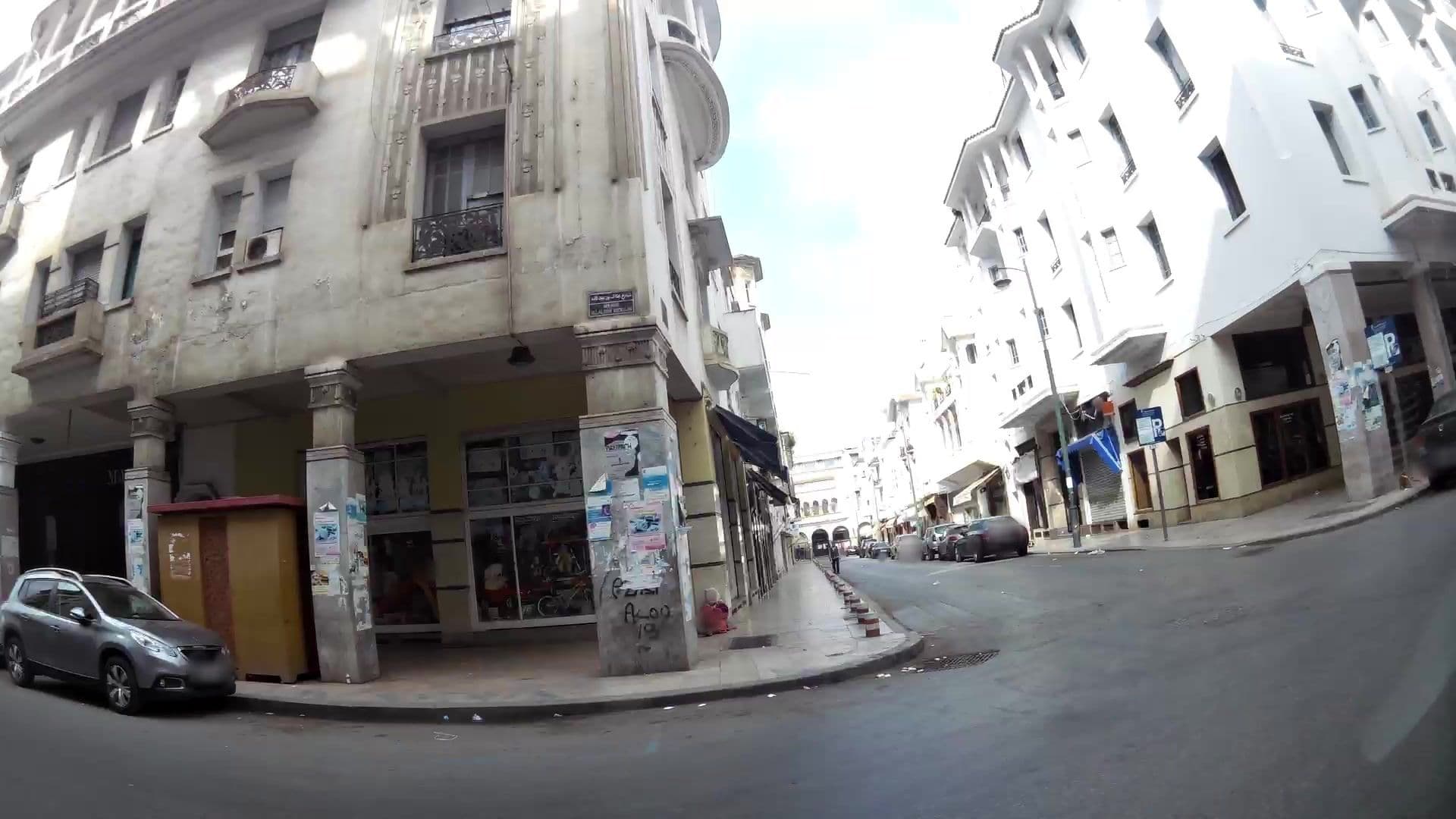 Street view near Hôtel de la Paix, Rabat — © kaartcam (CC BY-SA · Mapillary)