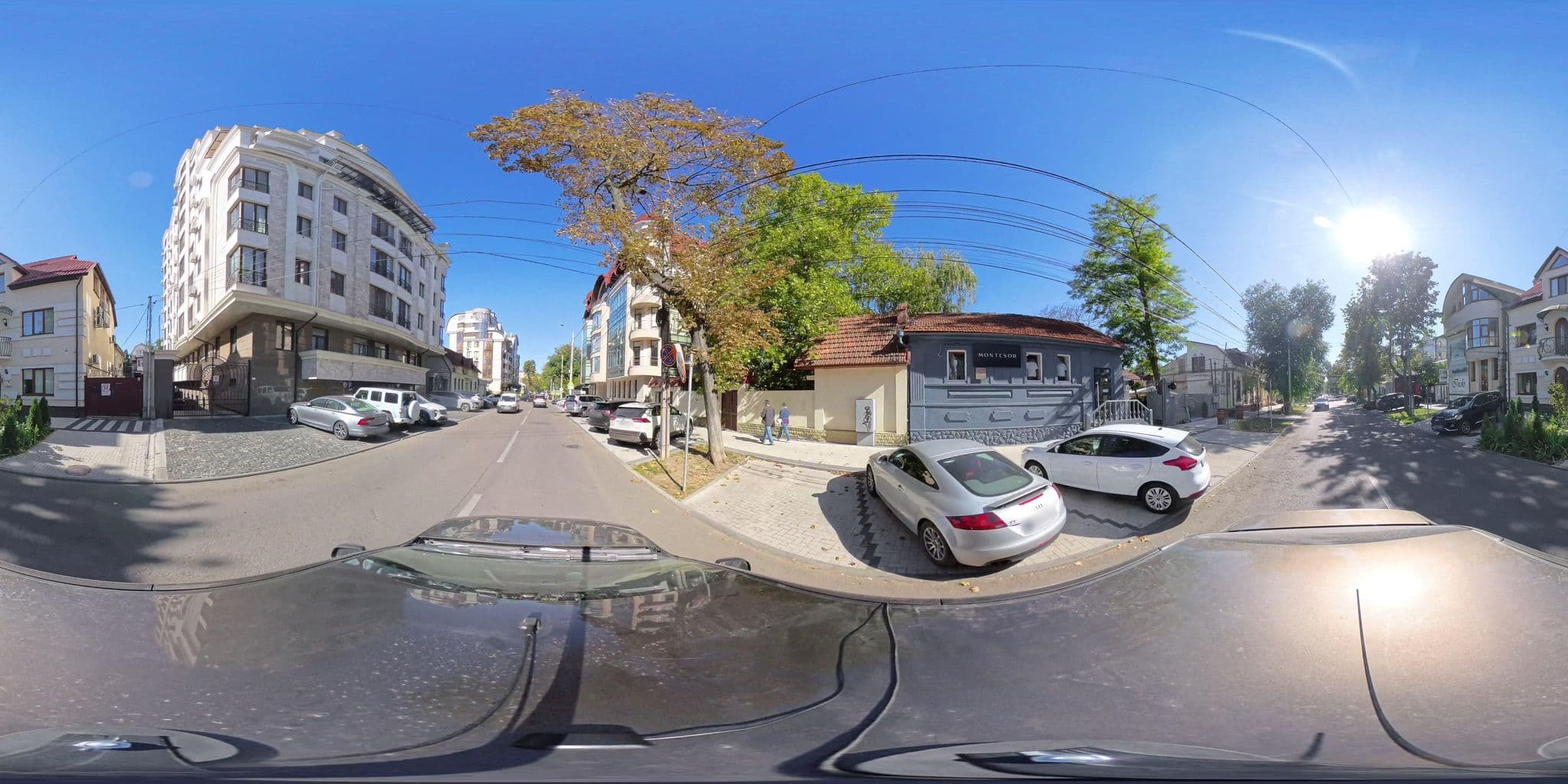 Street view near Tapok Hostel, Chisinau — © Sku1255 (CC BY-SA · Mapillary)
