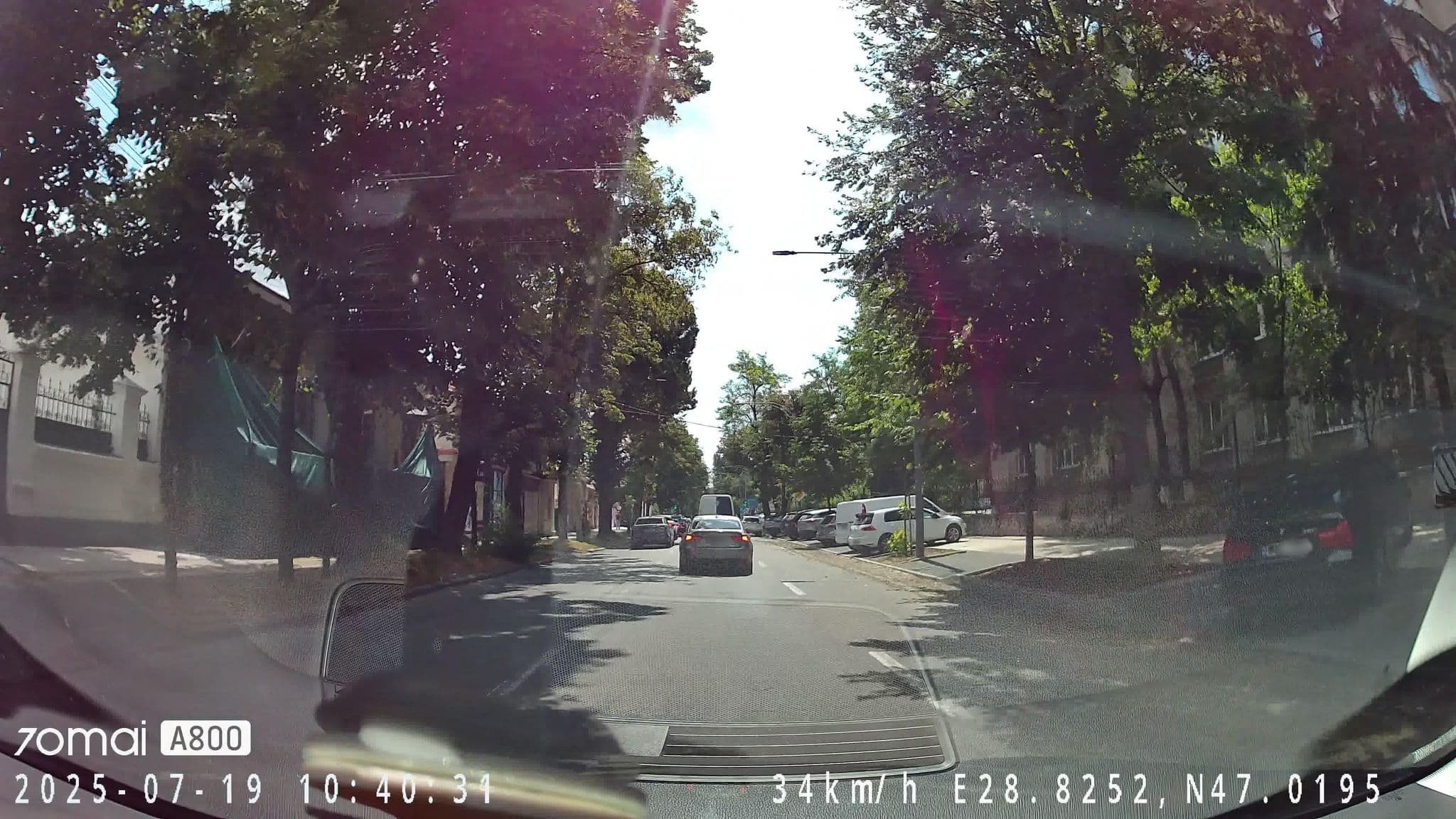 Street view near Amazing Ionika Hostel, Chisinau — © morflot (CC BY-SA · Mapillary)