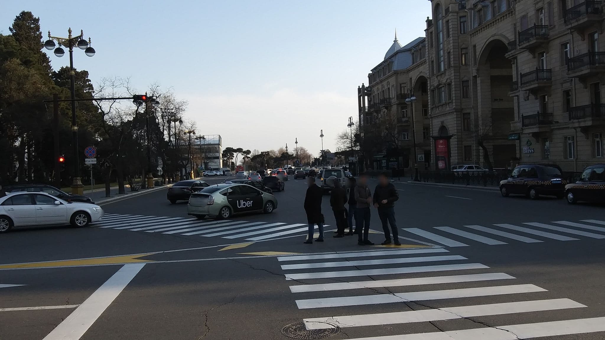 Street view near Rigs Boulevard Hotel, Baku — © apmwa (CC BY-SA · Mapillary)