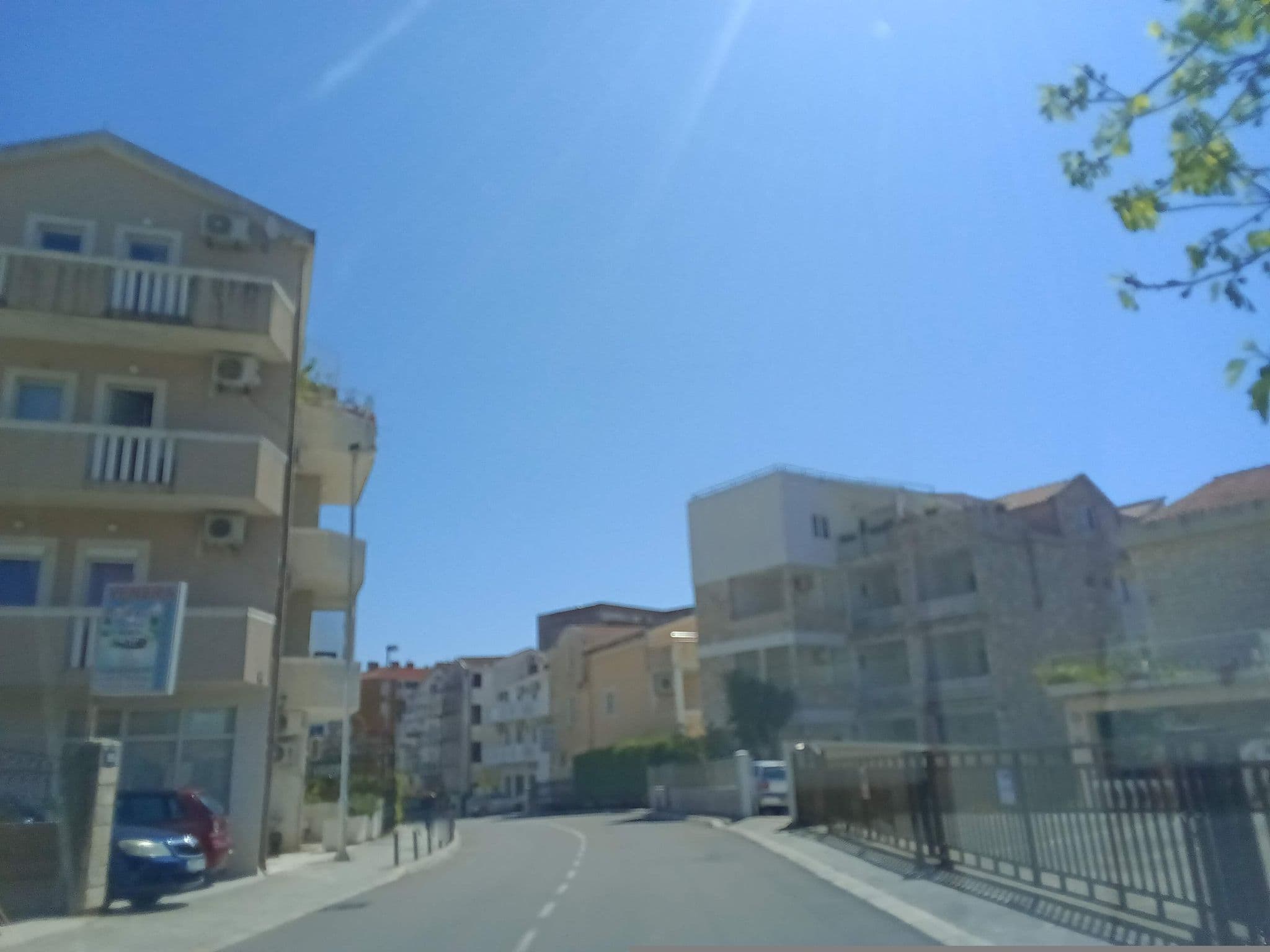 Street view near Todorovich Budva Villa, Budva