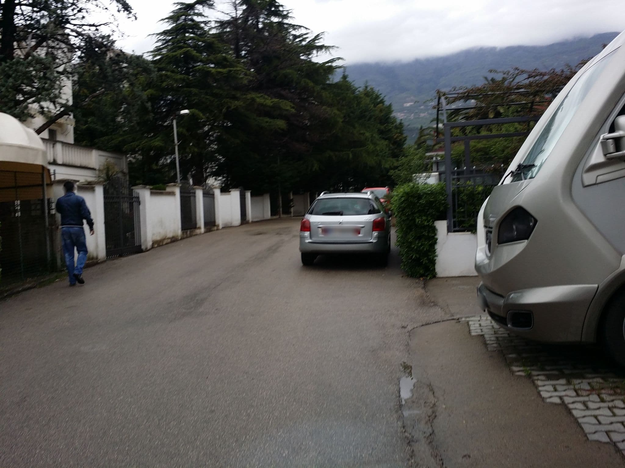 Street view near Dimic Ellite, Budva