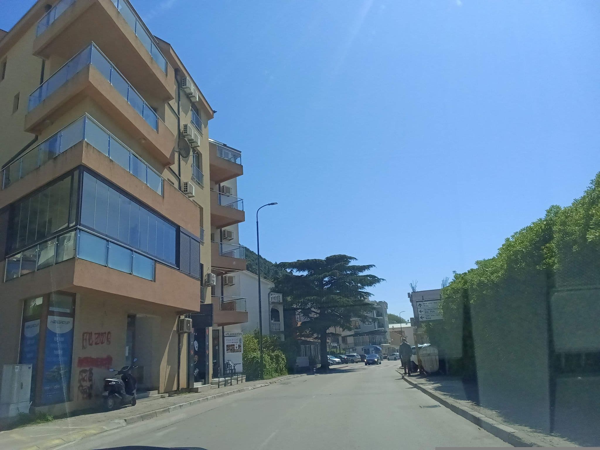 Street view near Villa Marisol, Budva
