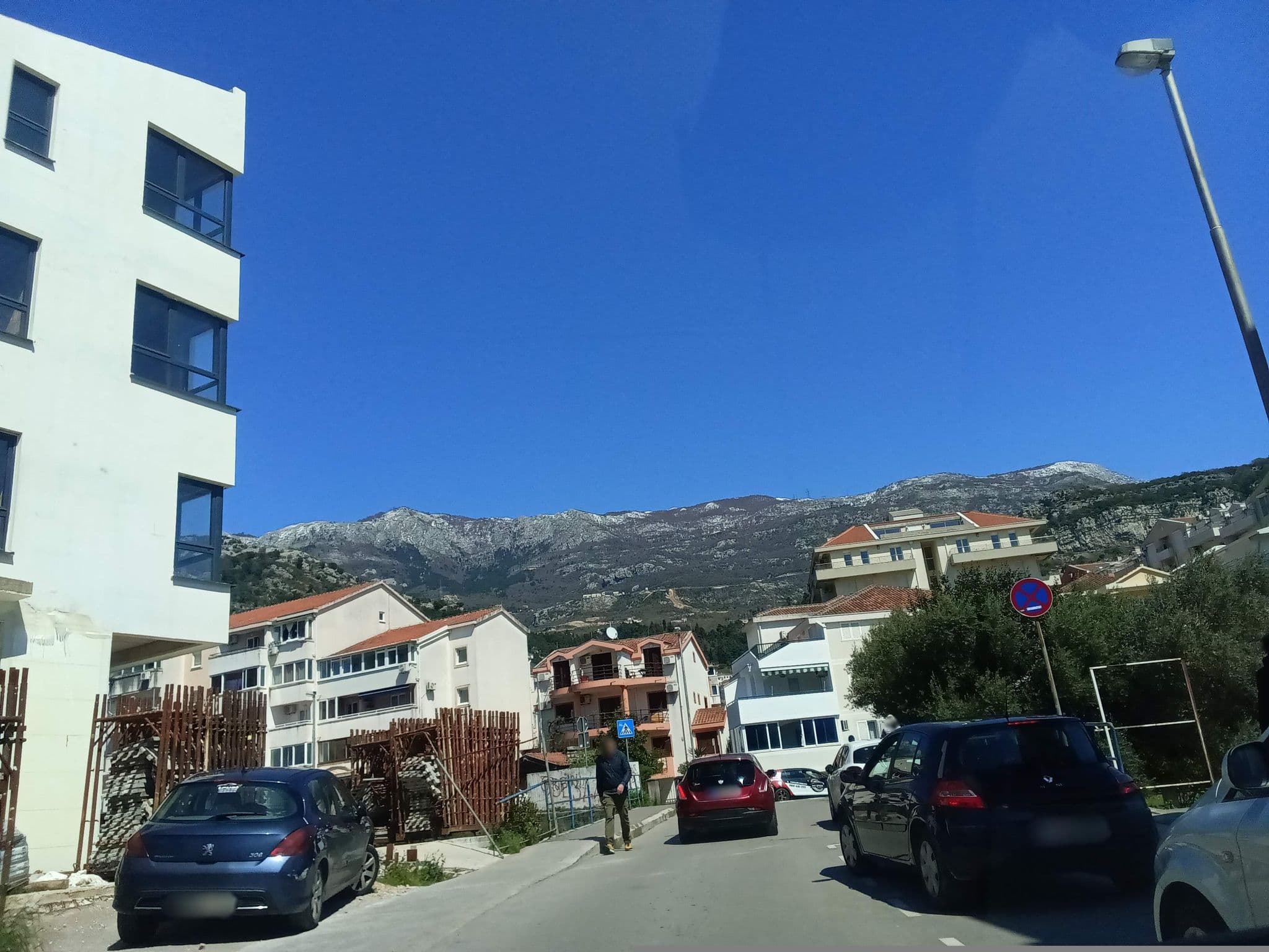 Street view near Pribilovic Apartmani, Budva