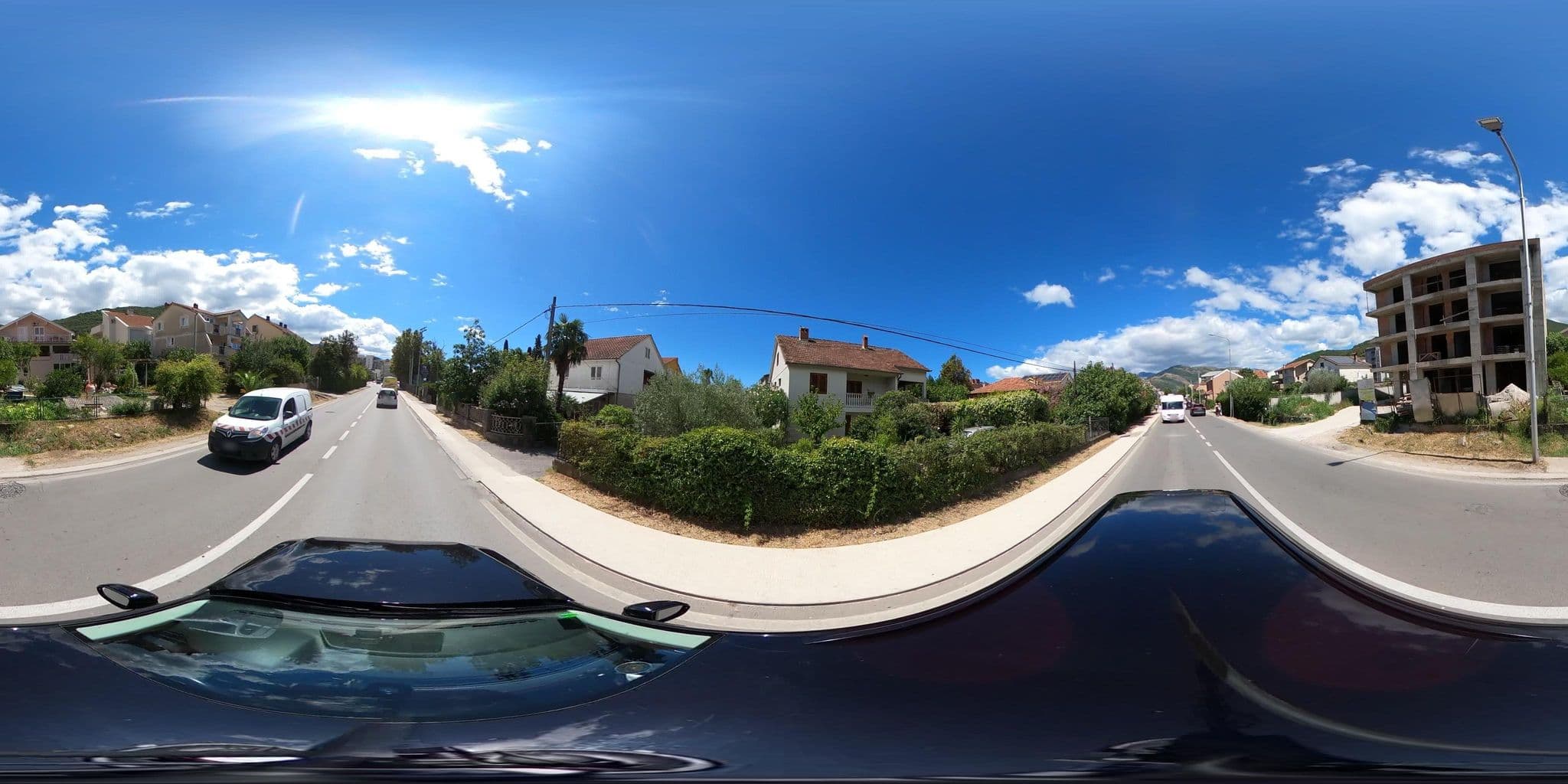 Street view near Apartment Macko, Tivat — © borovac (CC BY-SA · Mapillary)