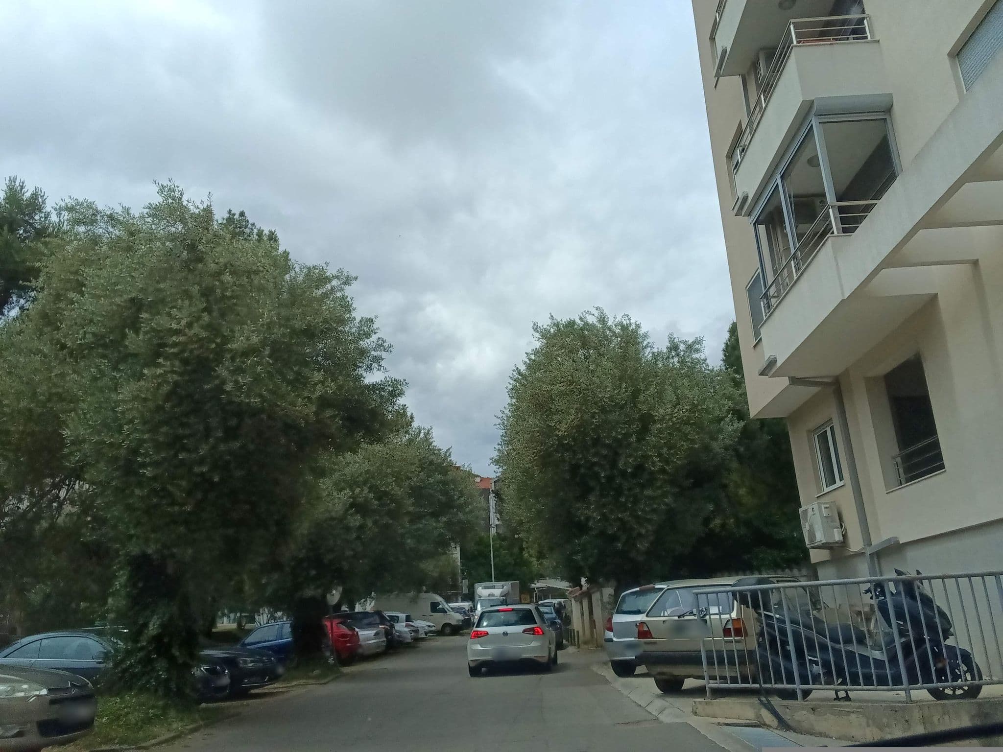 Street view near Yeshill Apartments, Budva