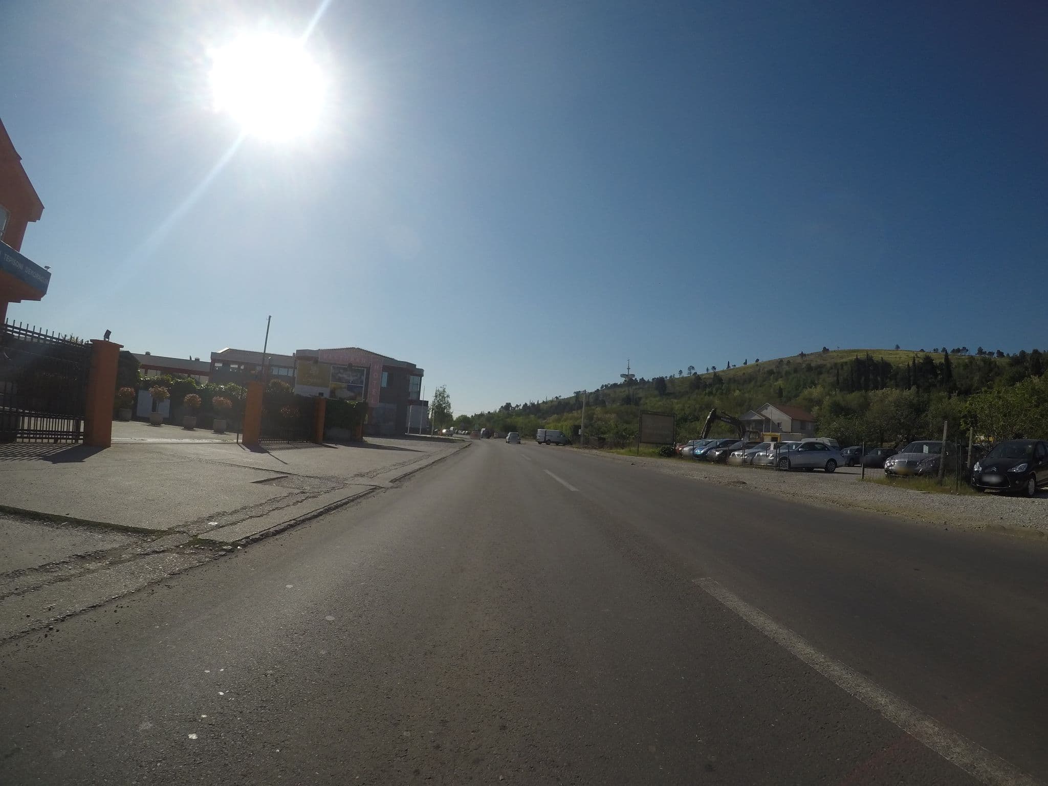 Street view near Hotel Laguna, Podgorica — © chrisbeddow (CC BY-SA · Mapillary)
