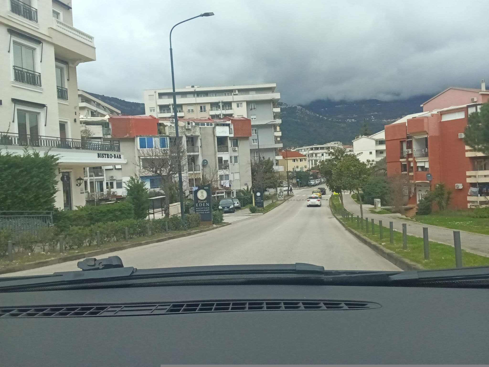 Street view near Eden, Budva