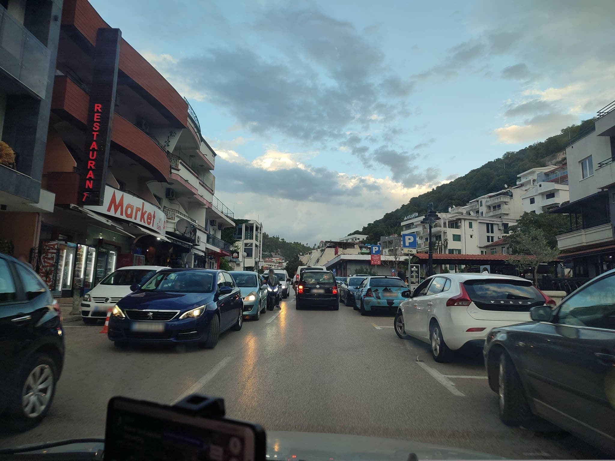 Street view near Hotel Atelier, Ulcinj