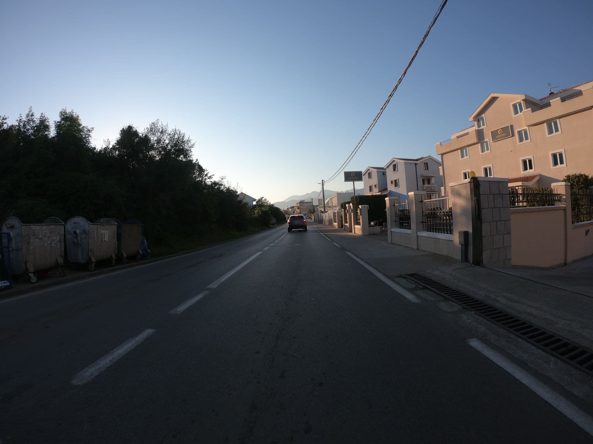 Street view near Apartmani Adeona, Tivat — © chrisbeddow (CC BY-SA · Mapillary)