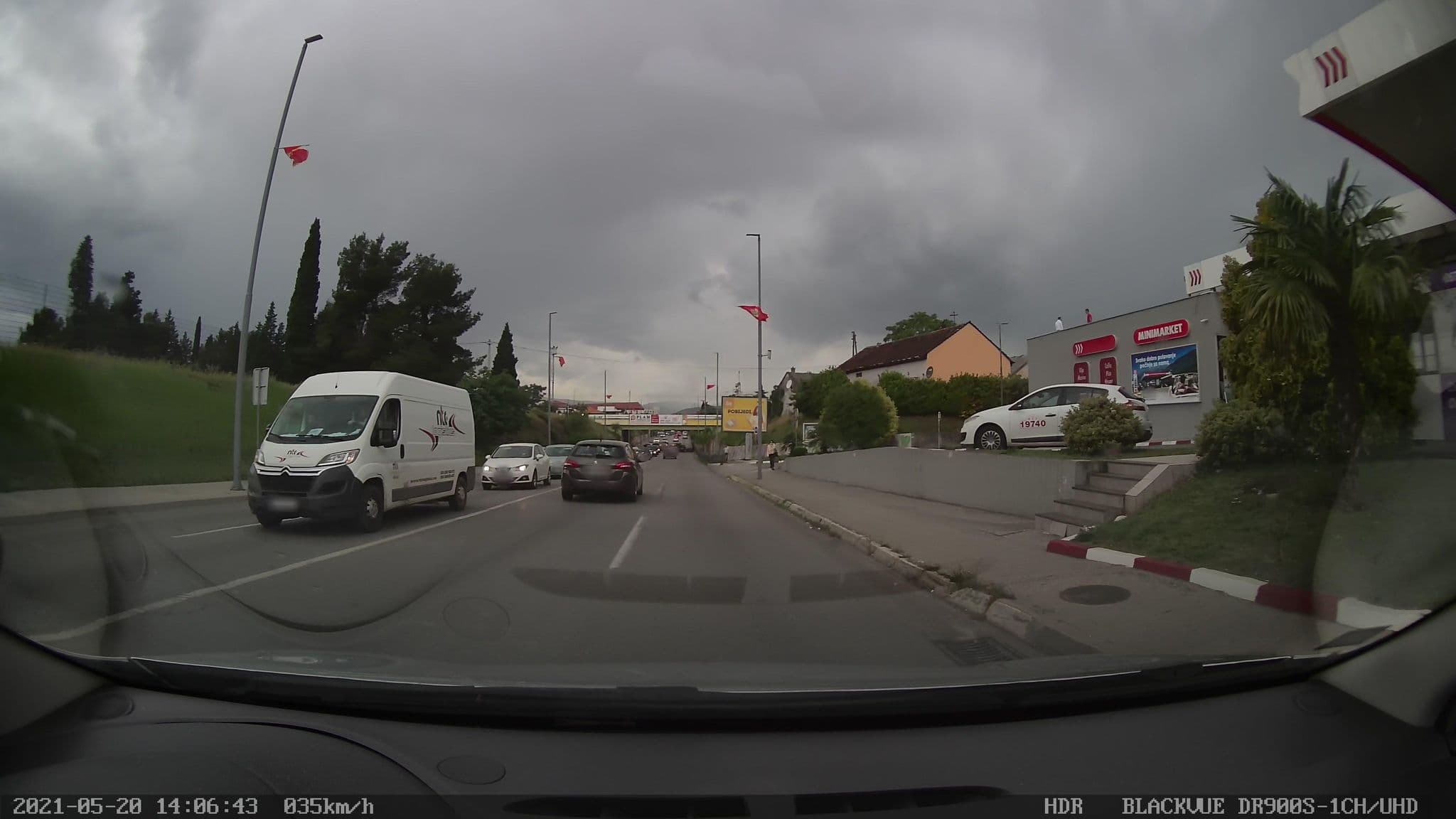 Street view near Predsjednički apartman Apollo 11 Podgorica, Podgorica — © brackone (CC BY-SA · Mapillary)