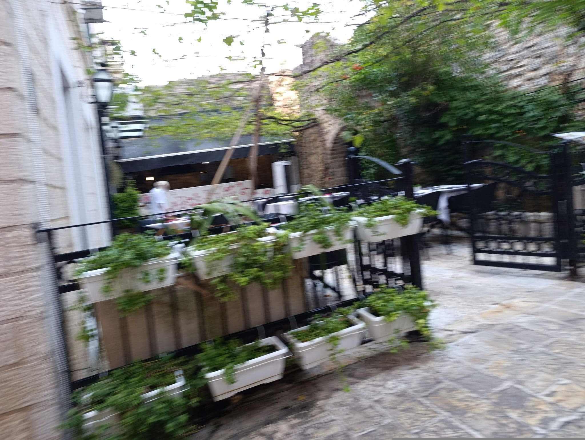Street view near Vila Balkan, Budva