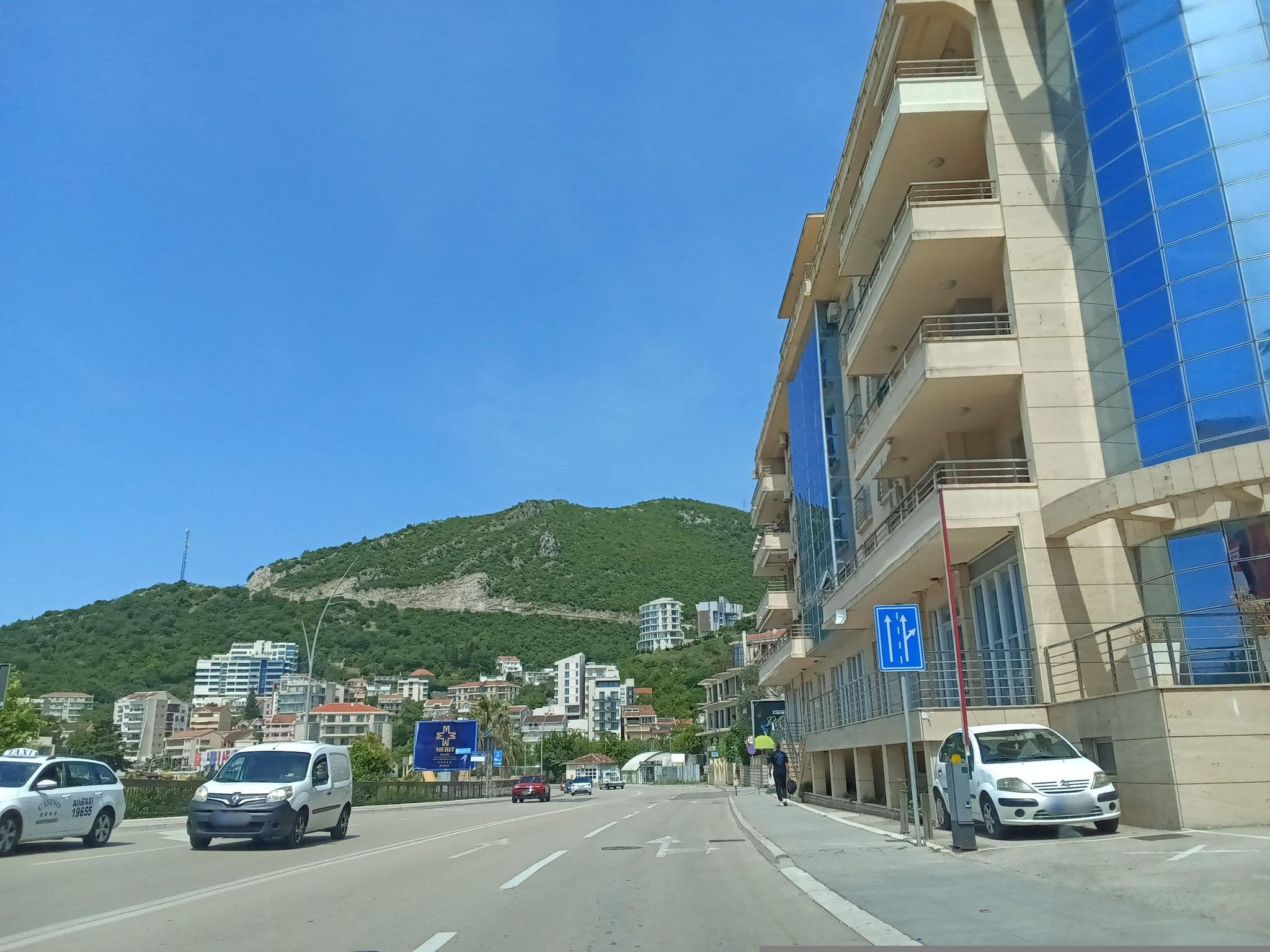 Street view near Anita, Budva