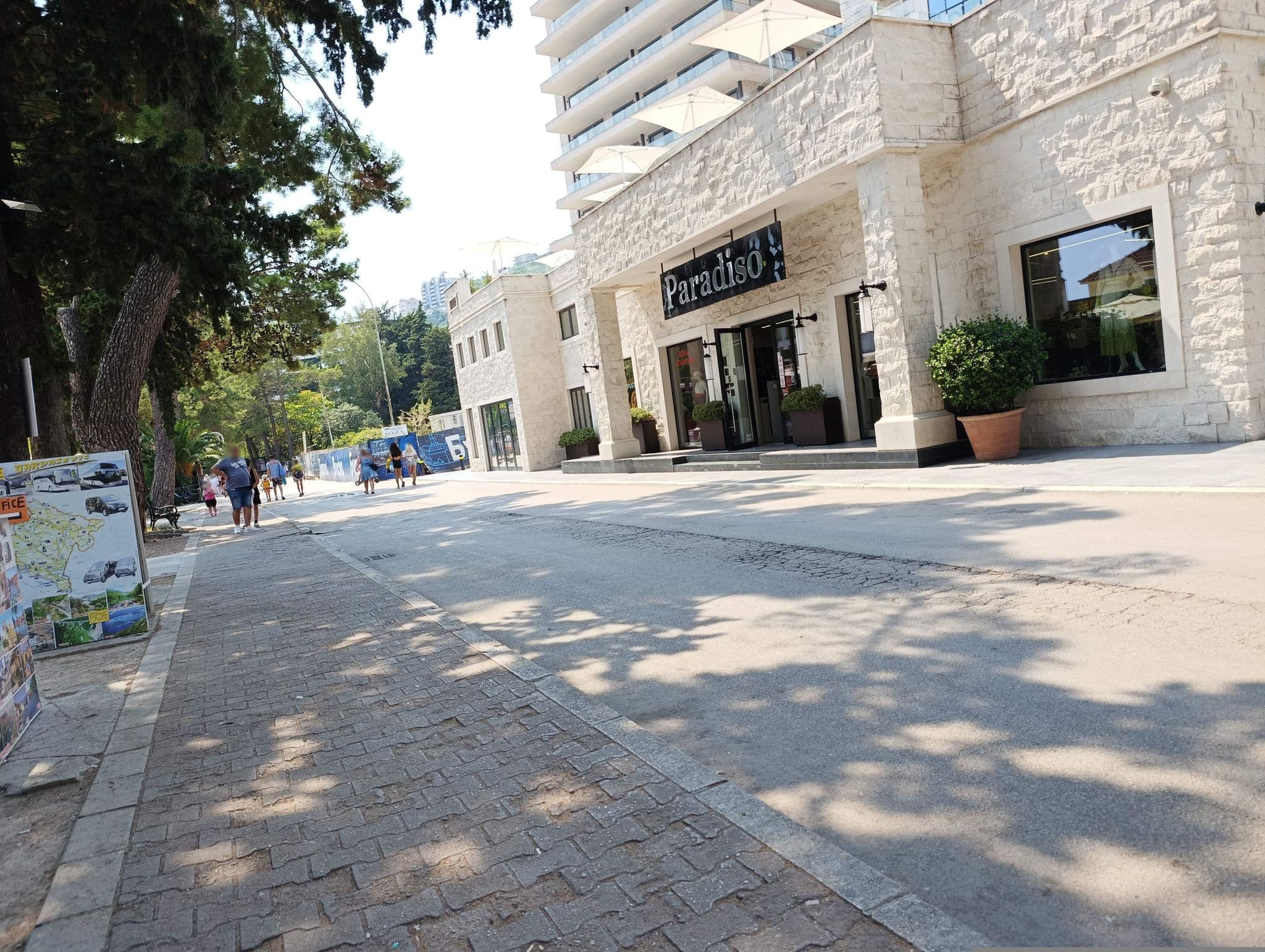 Street view near Hotel Budva, Budva