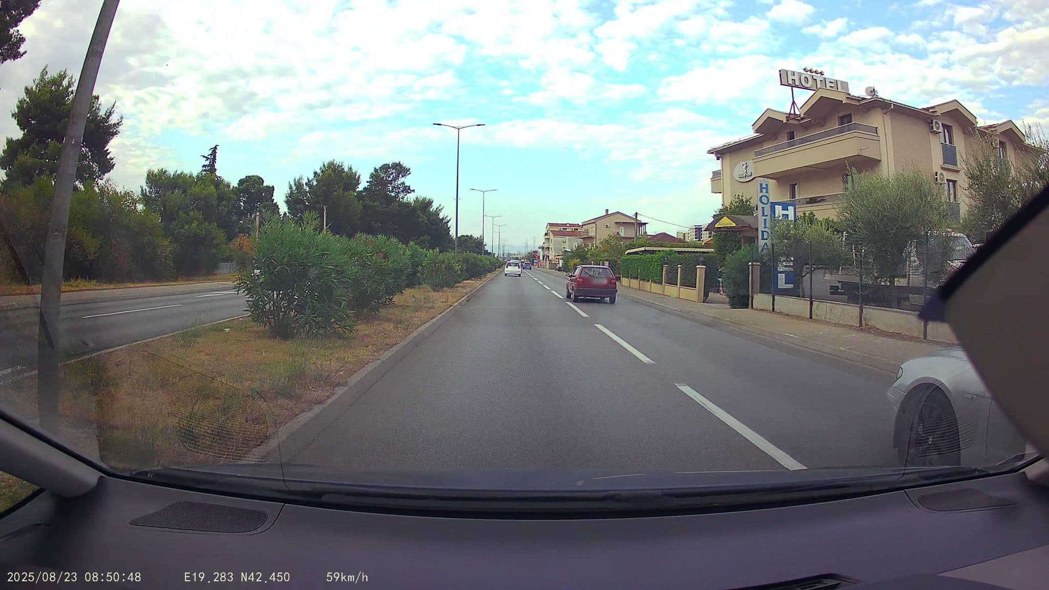 Street view near Holiday, Podgorica — © pmilanovic (CC BY-SA · Mapillary)