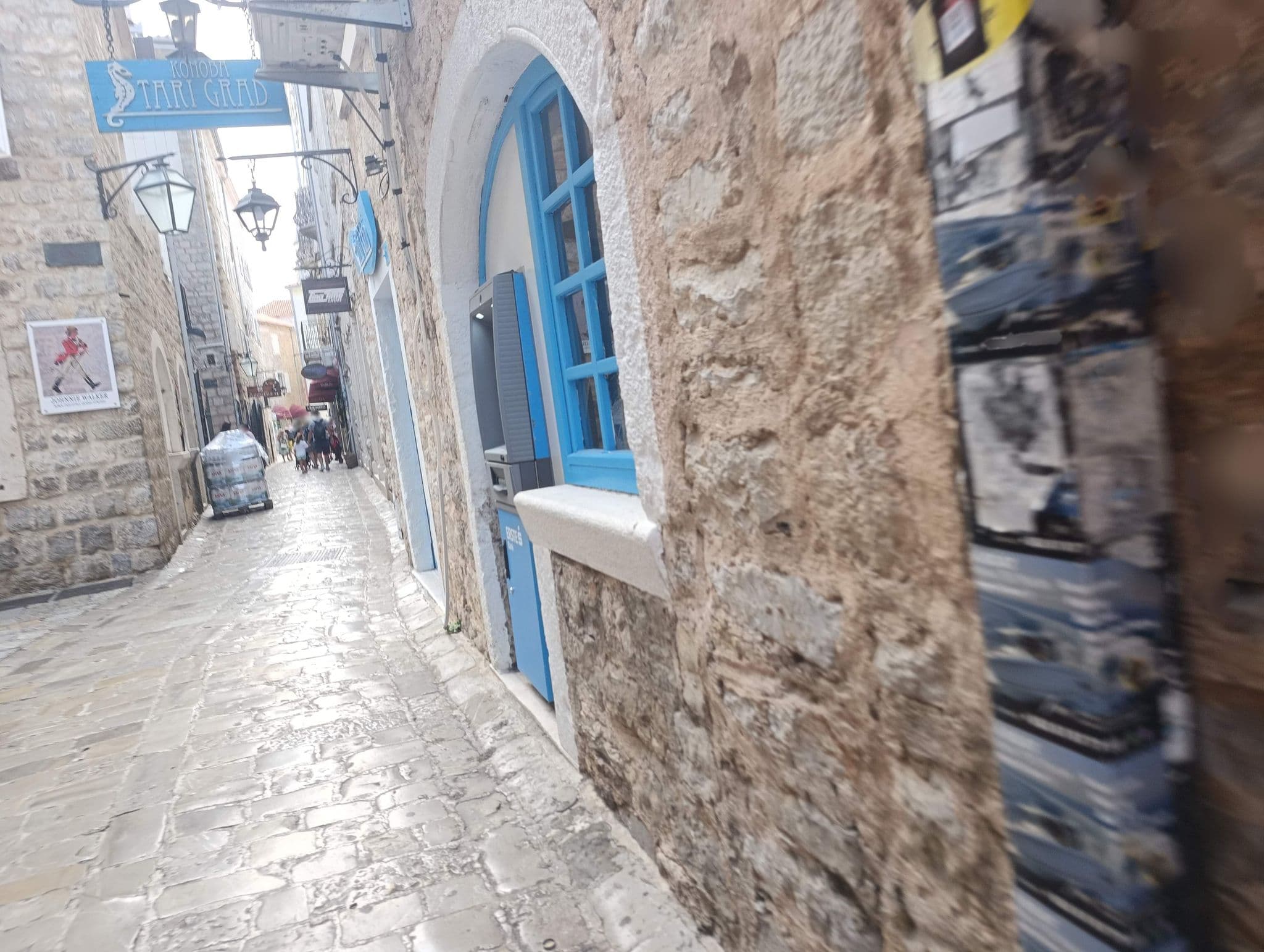 Street view near Astoria, Budva