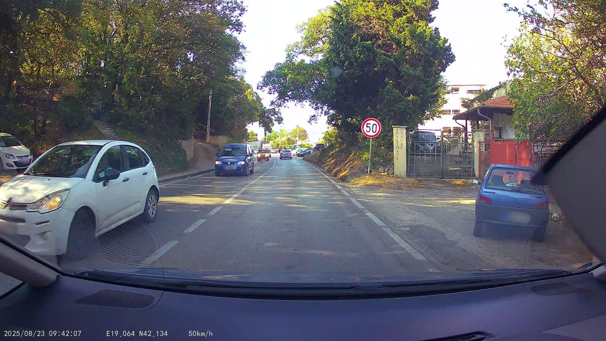 Street view near Villa Jagoda, Sutomore — © pmilanovic (CC BY-SA · Mapillary)