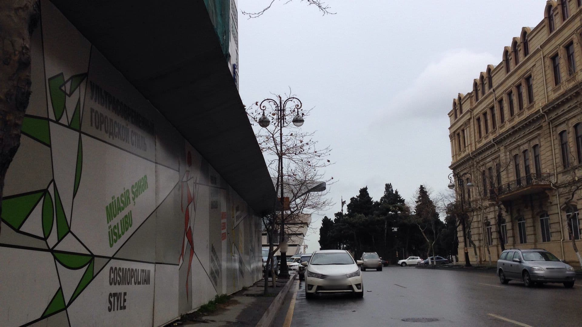 Street view near Dinamo Otel, Baku — © geomapper69 (CC BY-SA · Mapillary)
