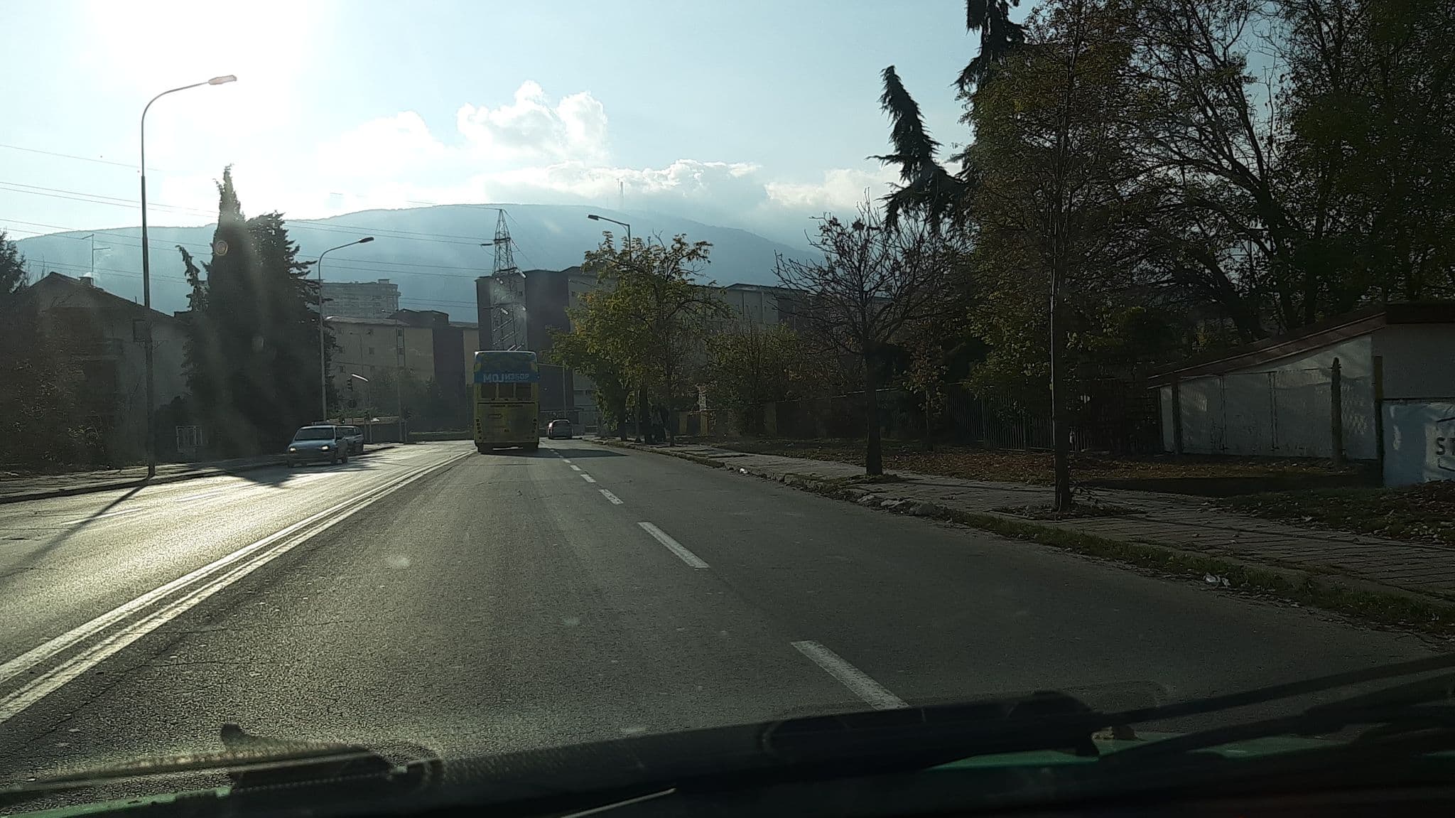 Street view near Guest House Station, Skopje — © hristijang (CC BY-SA · Mapillary)