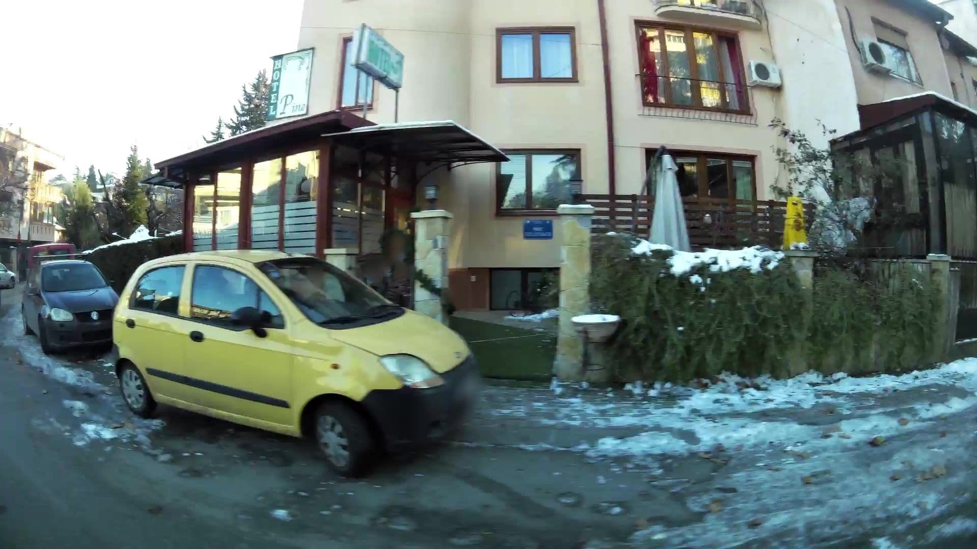 Street view near Pine Hotel, Skopje — © kaartcam (CC BY-SA · Mapillary)