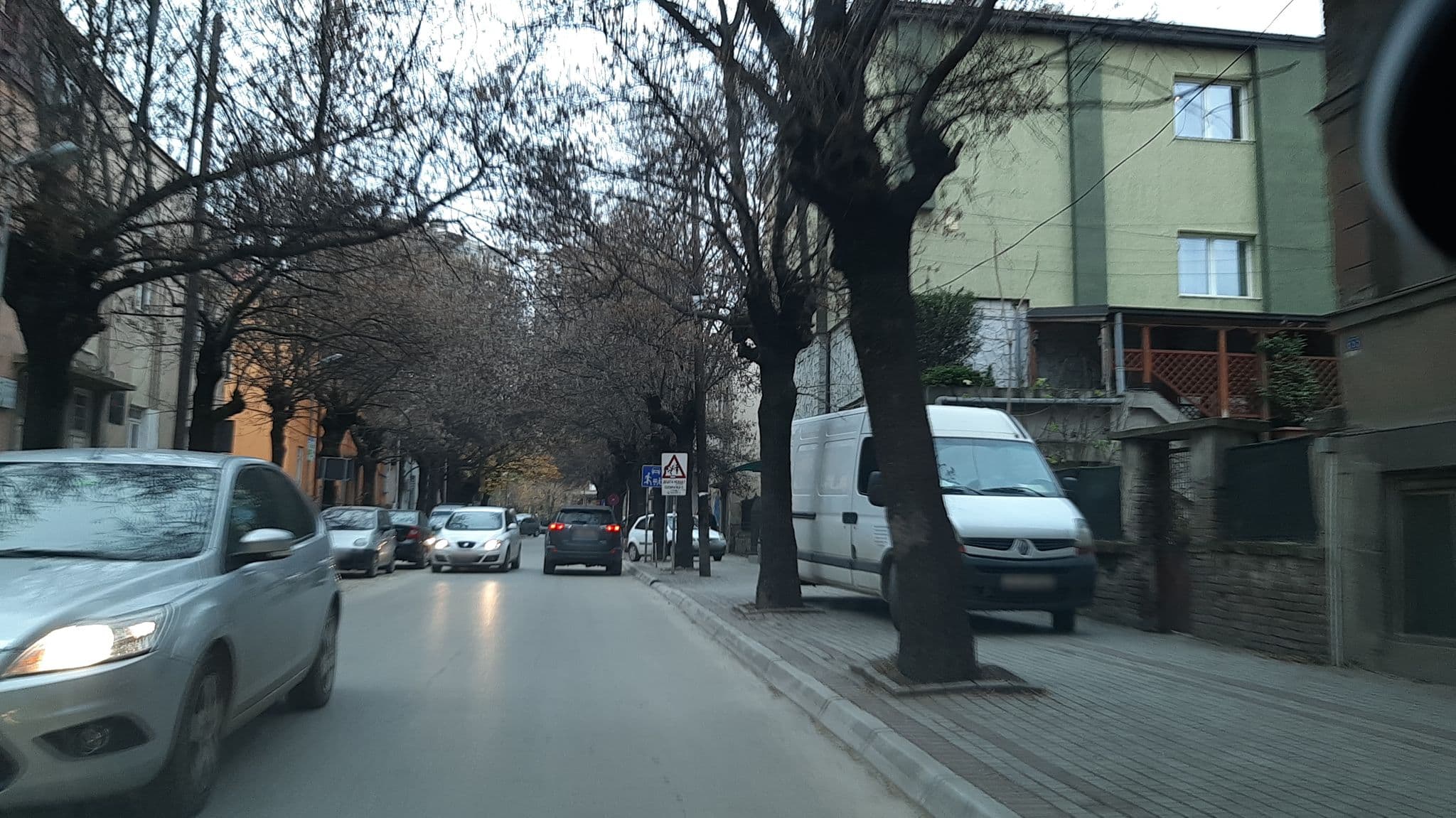 Street view near Get Inn Skopje Hostel, Skopje — © hristijang (CC BY-SA · Mapillary)