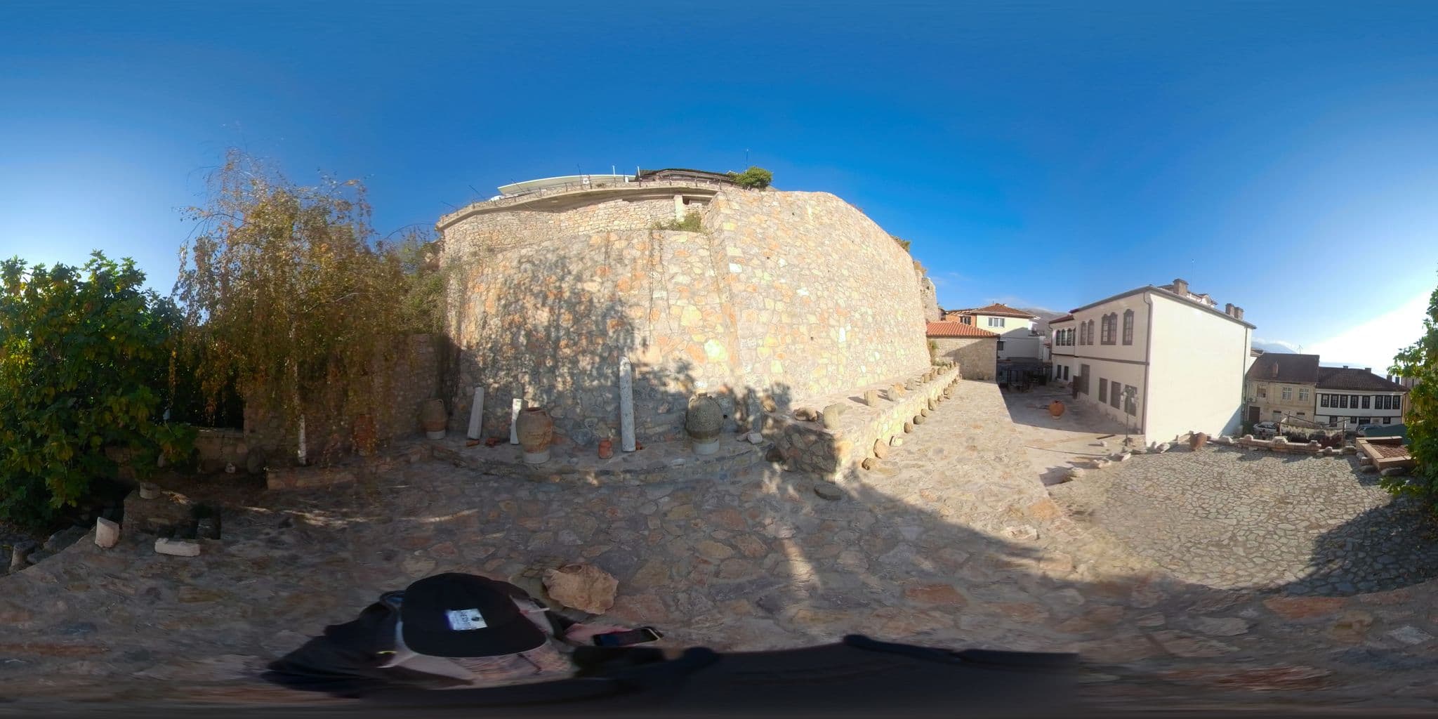 Street view near P.S. Apartments, Ohrid — © thodorisvakkas (CC BY-SA · Mapillary)