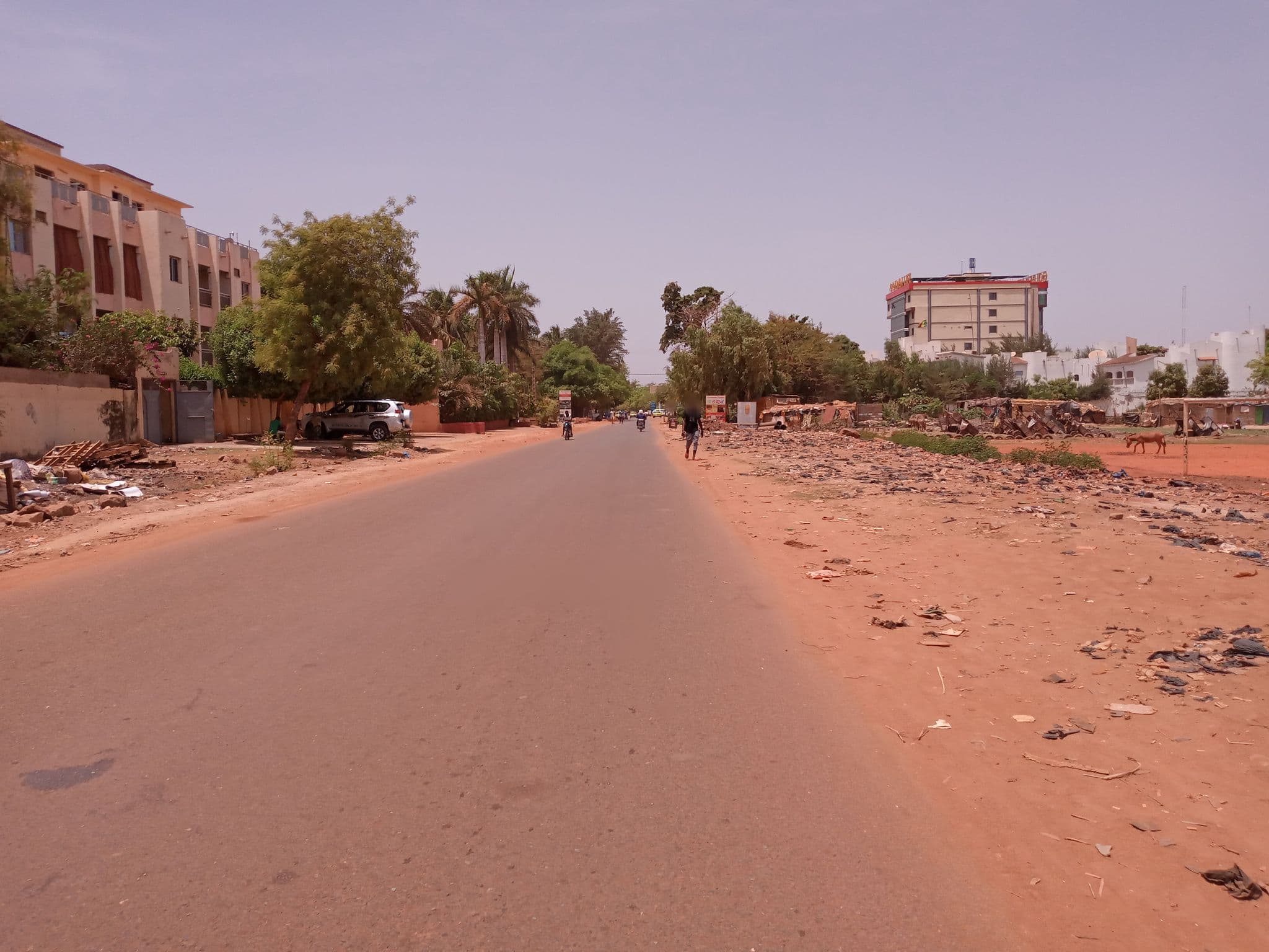 Street view near Client Mme MAIGA ASSETOU DOUMBIA, Bamako