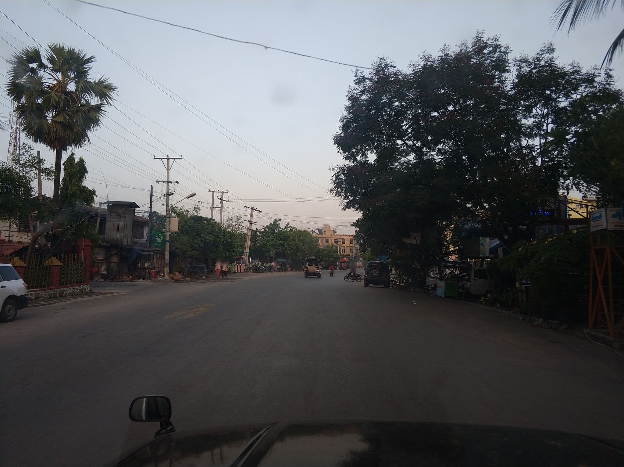Street view near Golden Mandalay, Mandalay
