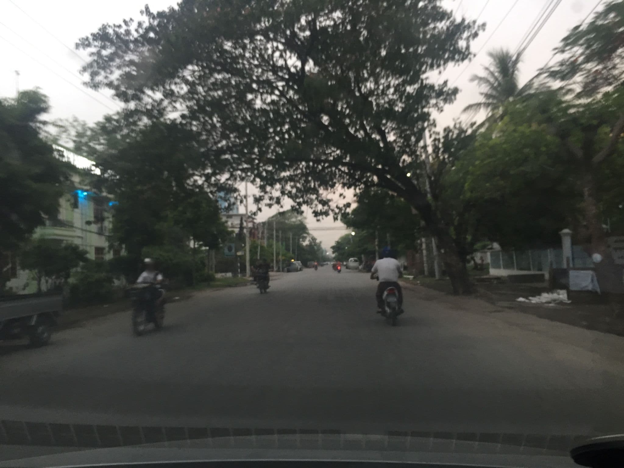 Street view near Mya Mandalar Hotel, Mandalay