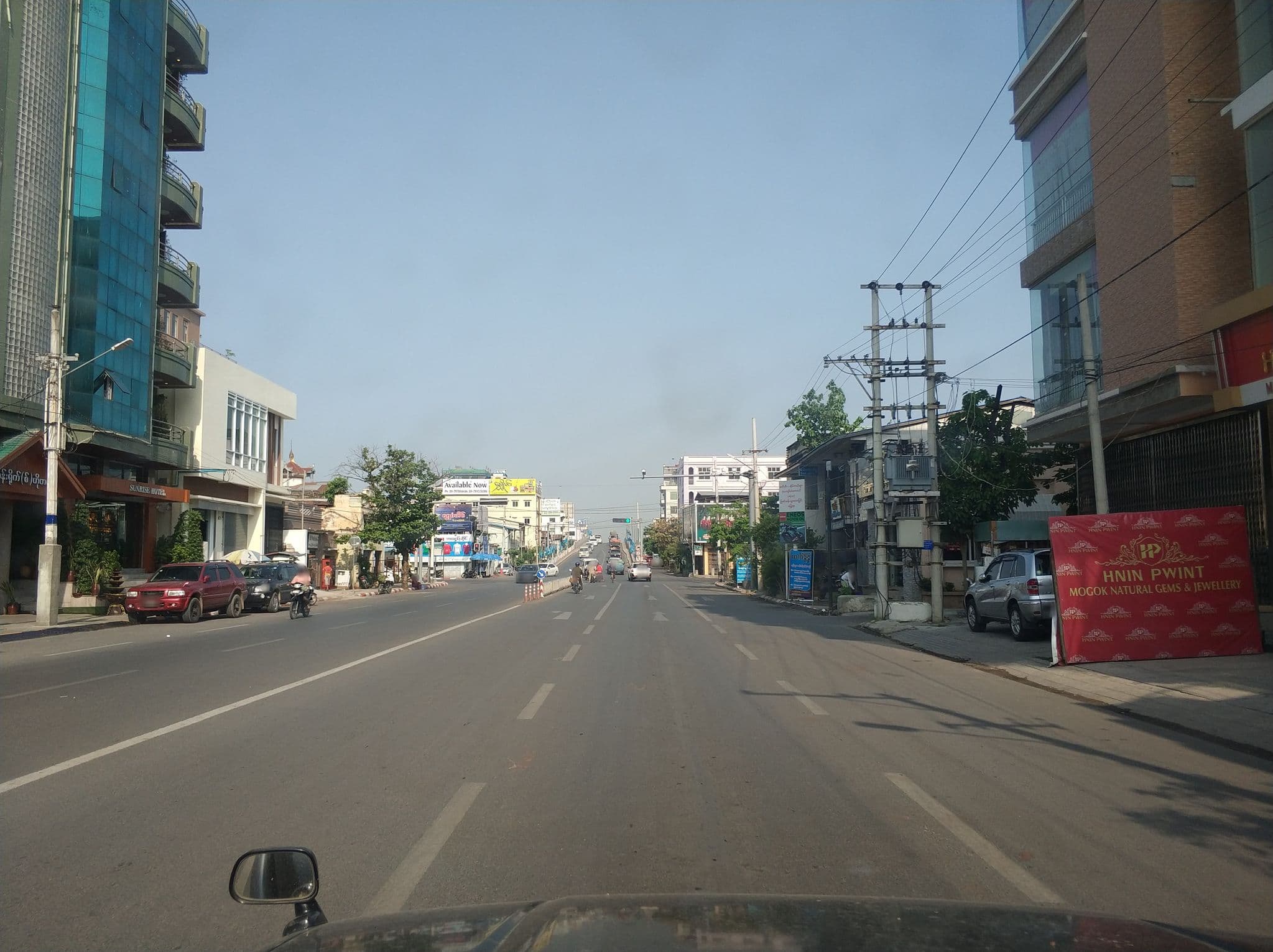 Street view near Sunrise Hotel, Mandalay — © mghla (CC BY-SA · Mapillary)