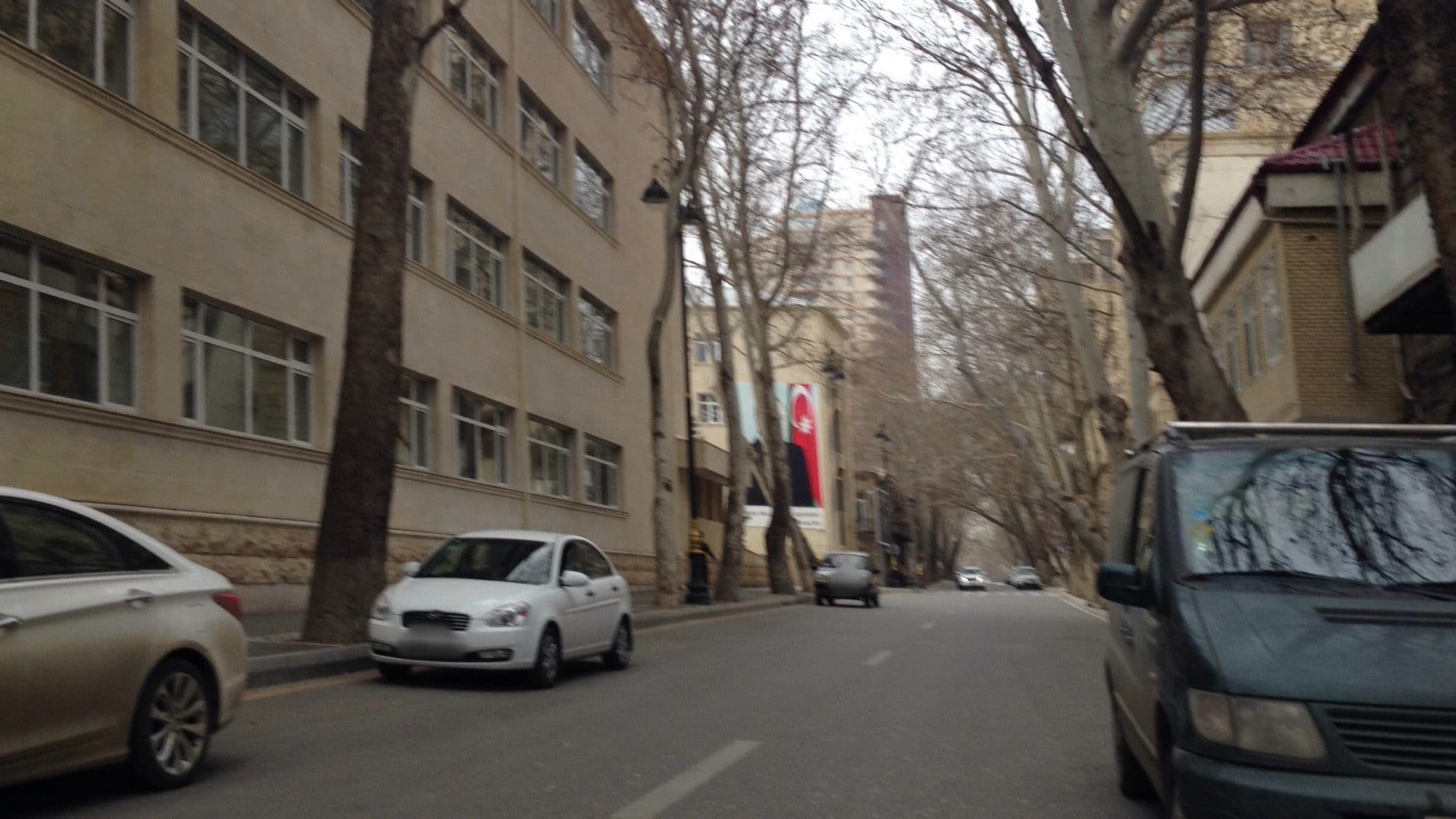 Street view near Aksent Hotel, Baku — © geomapper69 (CC BY-SA · Mapillary)
