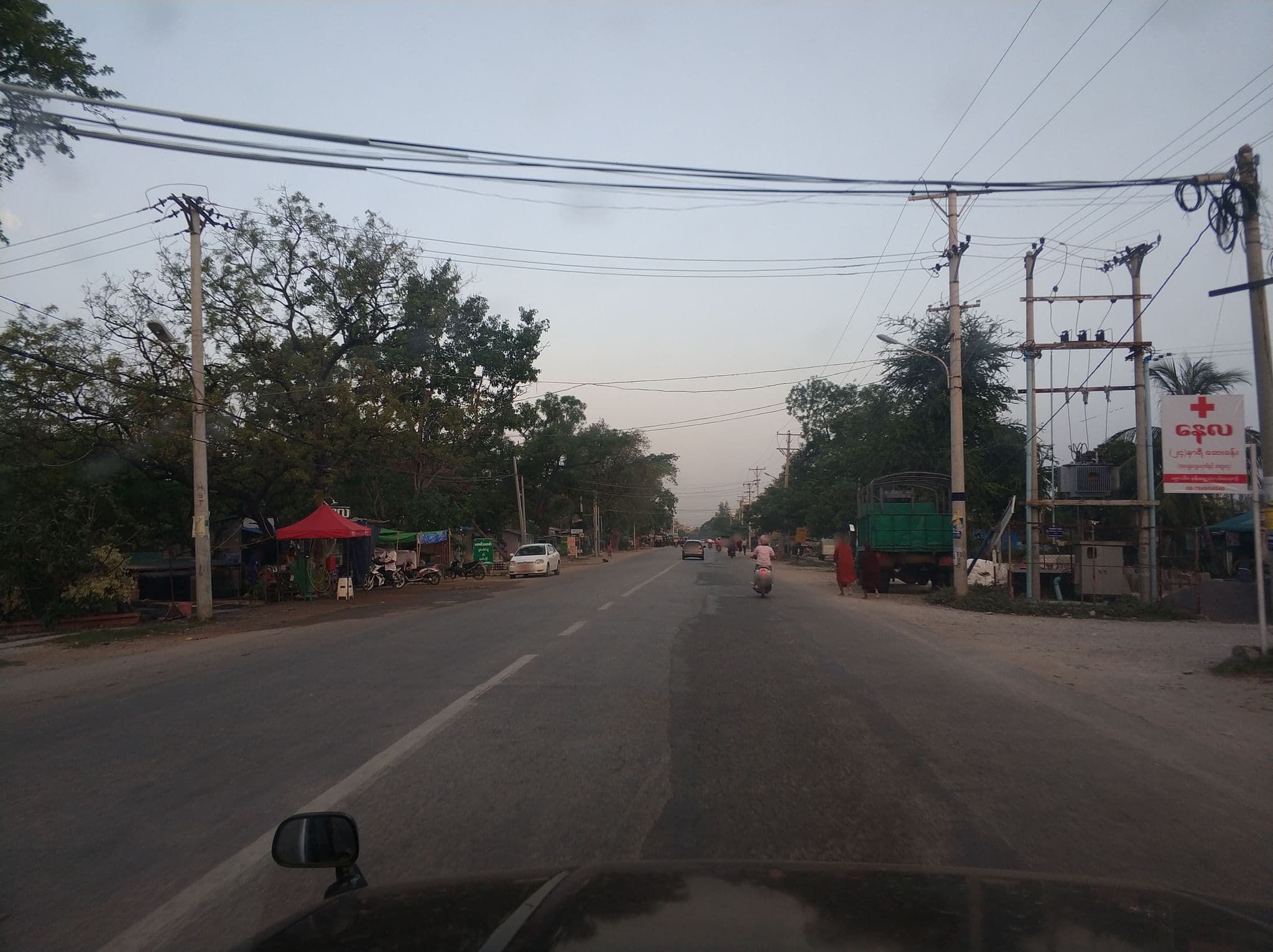 Street view near Mandalay White House, Mandalay