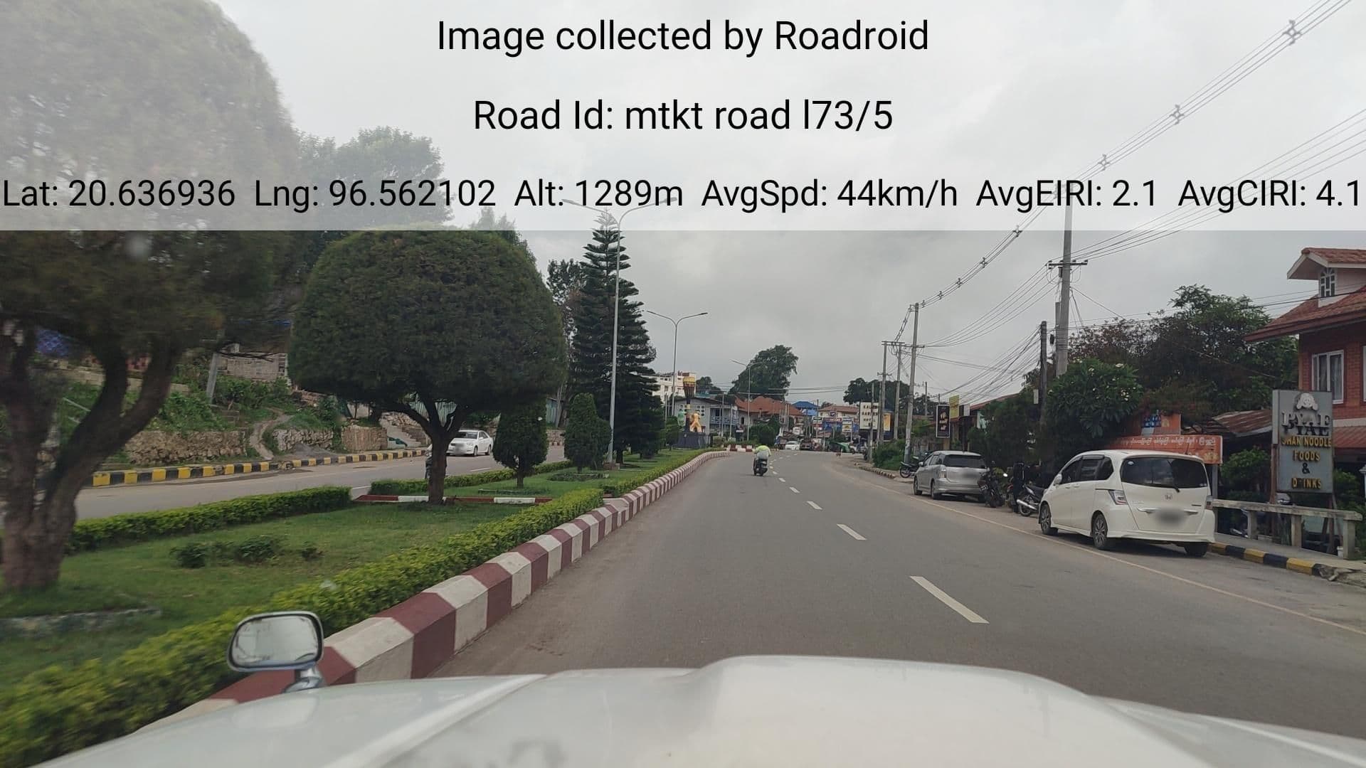 Street view near Genesis Motel, Kalaw — © roadroid (CC BY-SA · Mapillary)