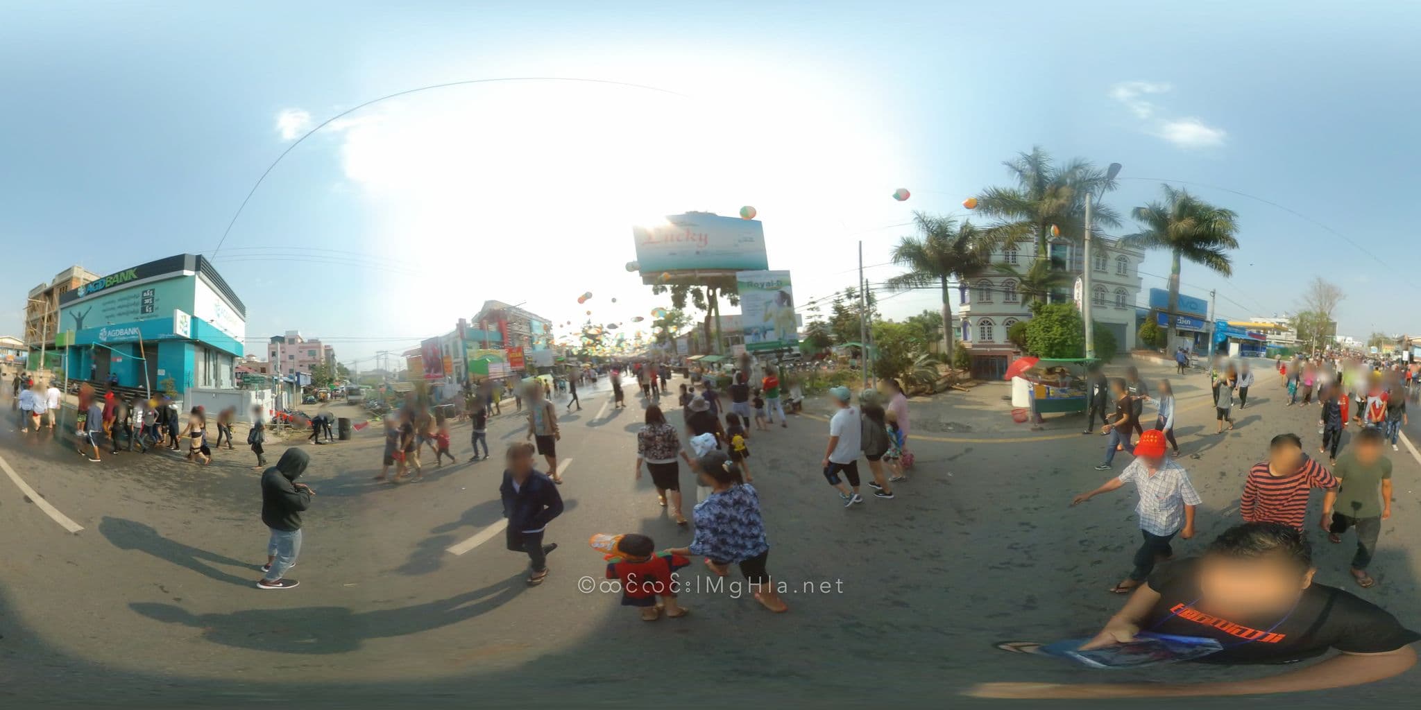 Street view near Thuka Yeik Guest House, Pyin Oo Lwin — © mghla (CC BY-SA · Mapillary)