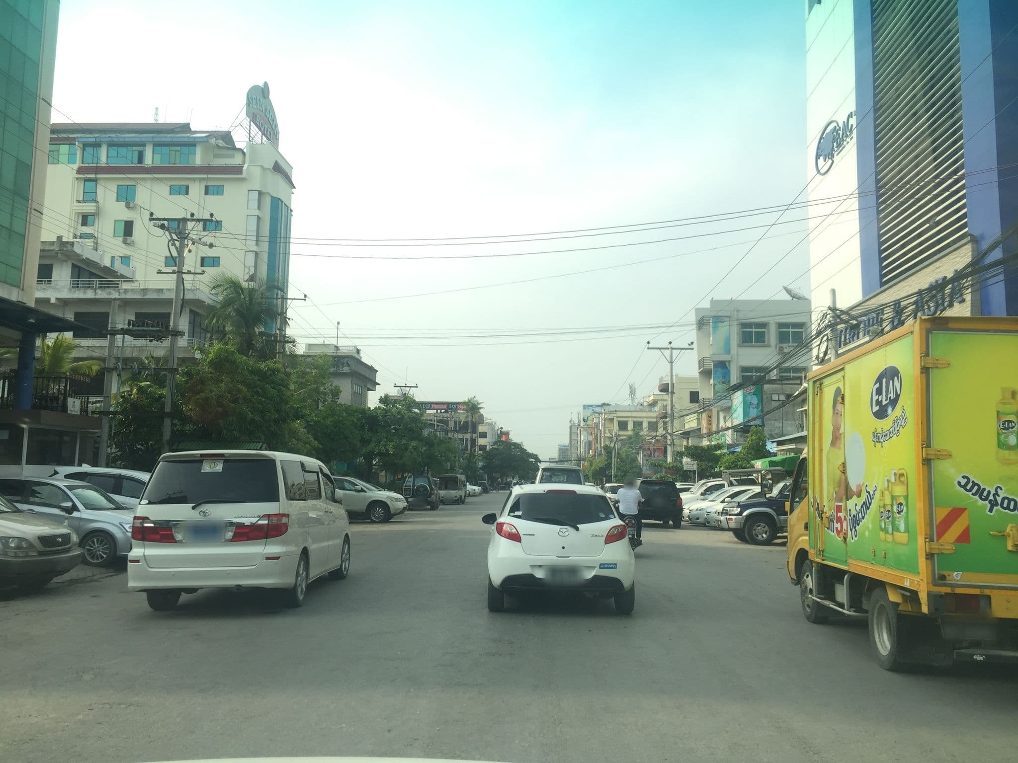 Street view near Hotel Queen, Mandalay