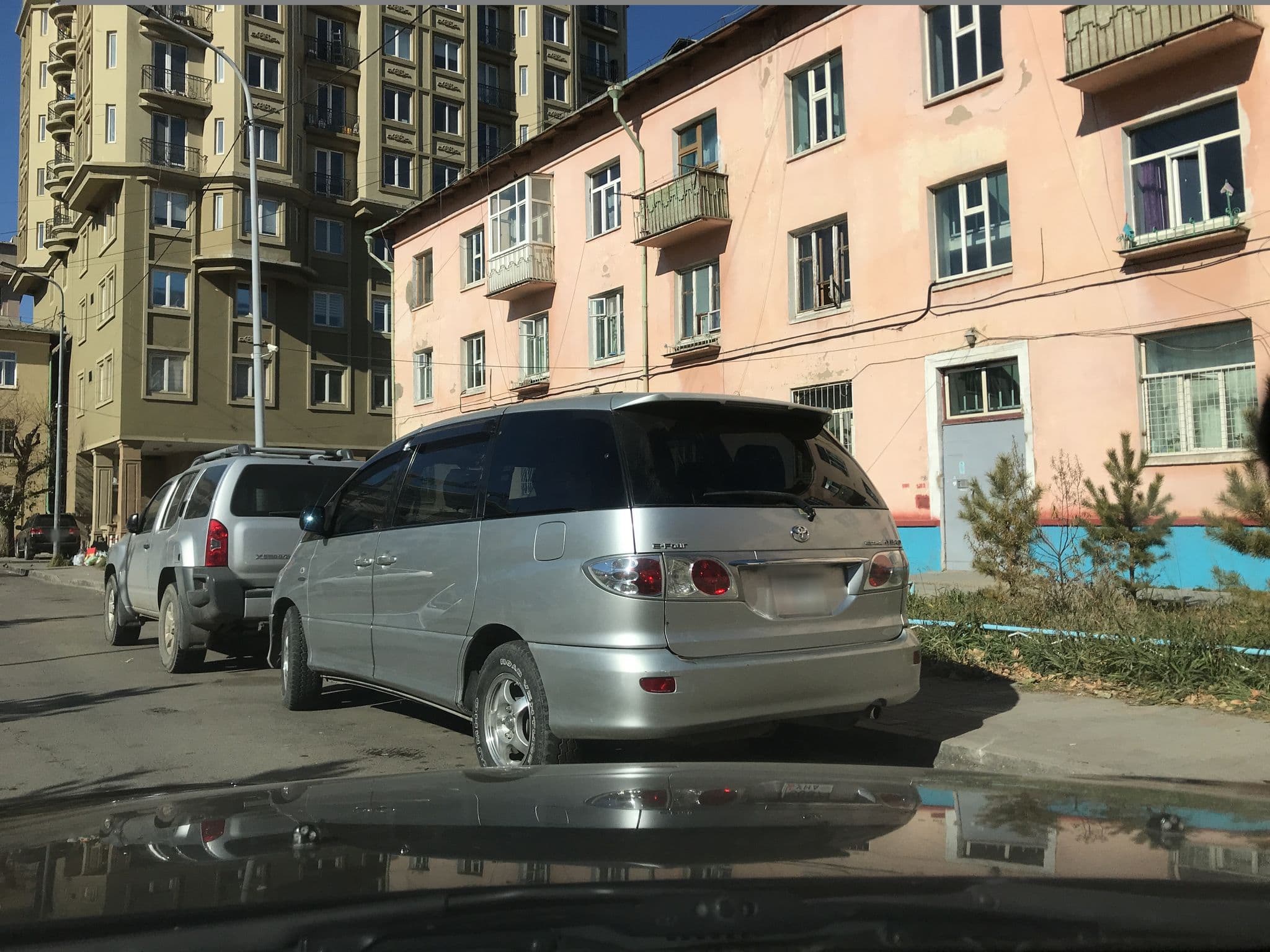 Street view near Green Steppe Guesthouse, Ulan Bator — © ganzorig (CC BY-SA · Mapillary)