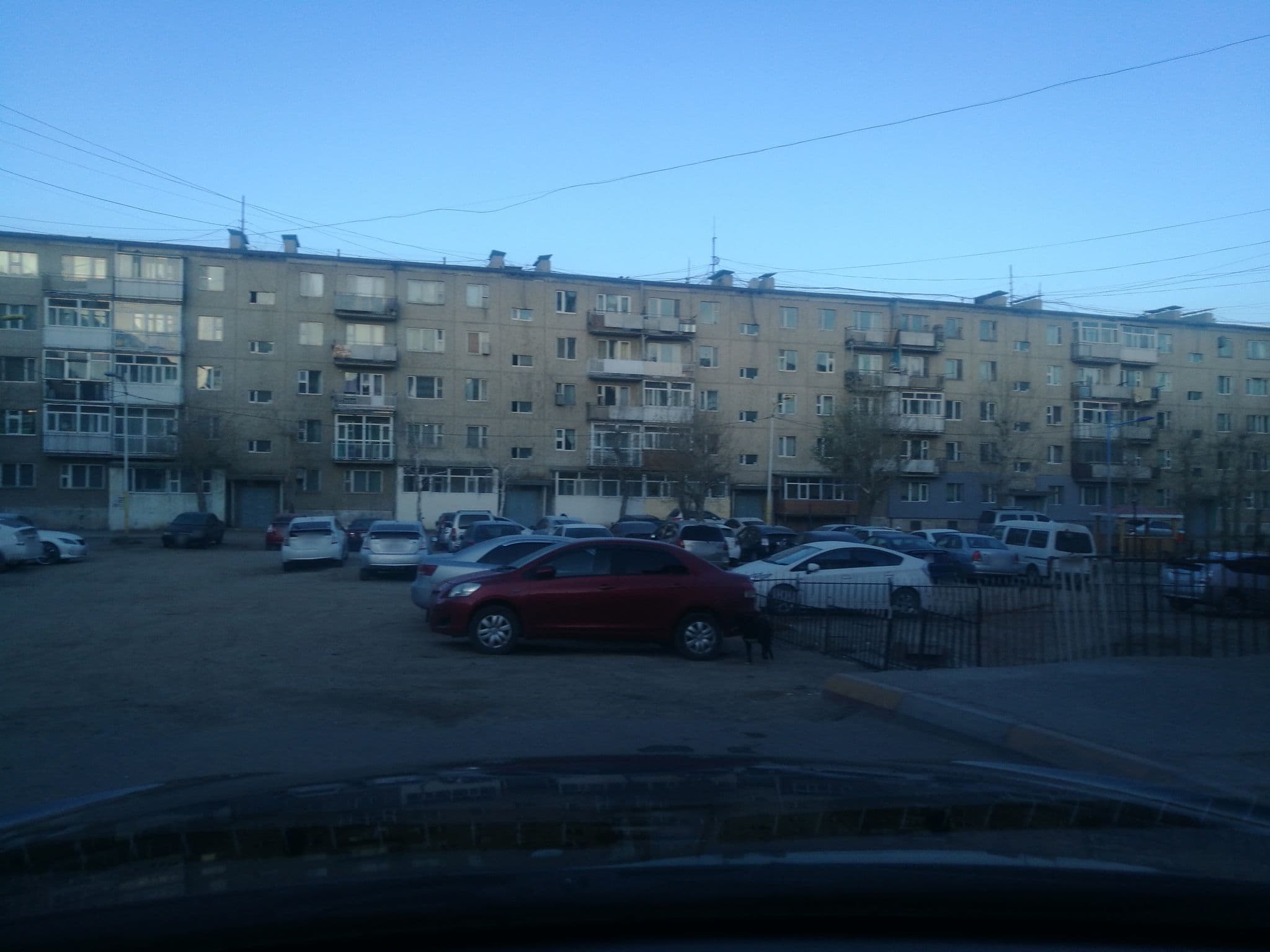 Street view near Aero Hotel, Ulan Bator